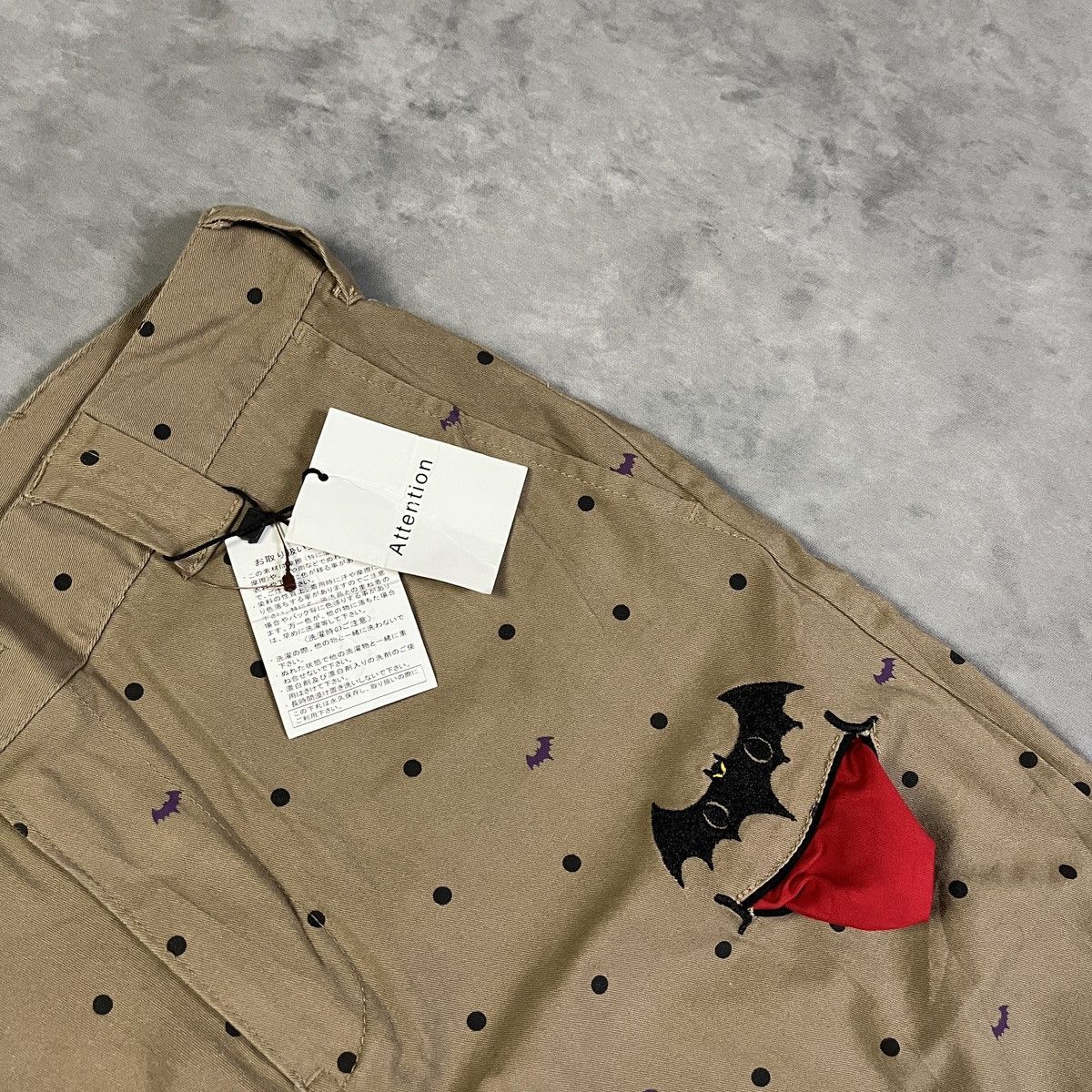 Hysteric Glamour Up! Smile Polkadot Batman Pants Size US 30 / EU 46 - 4 Thumbnail