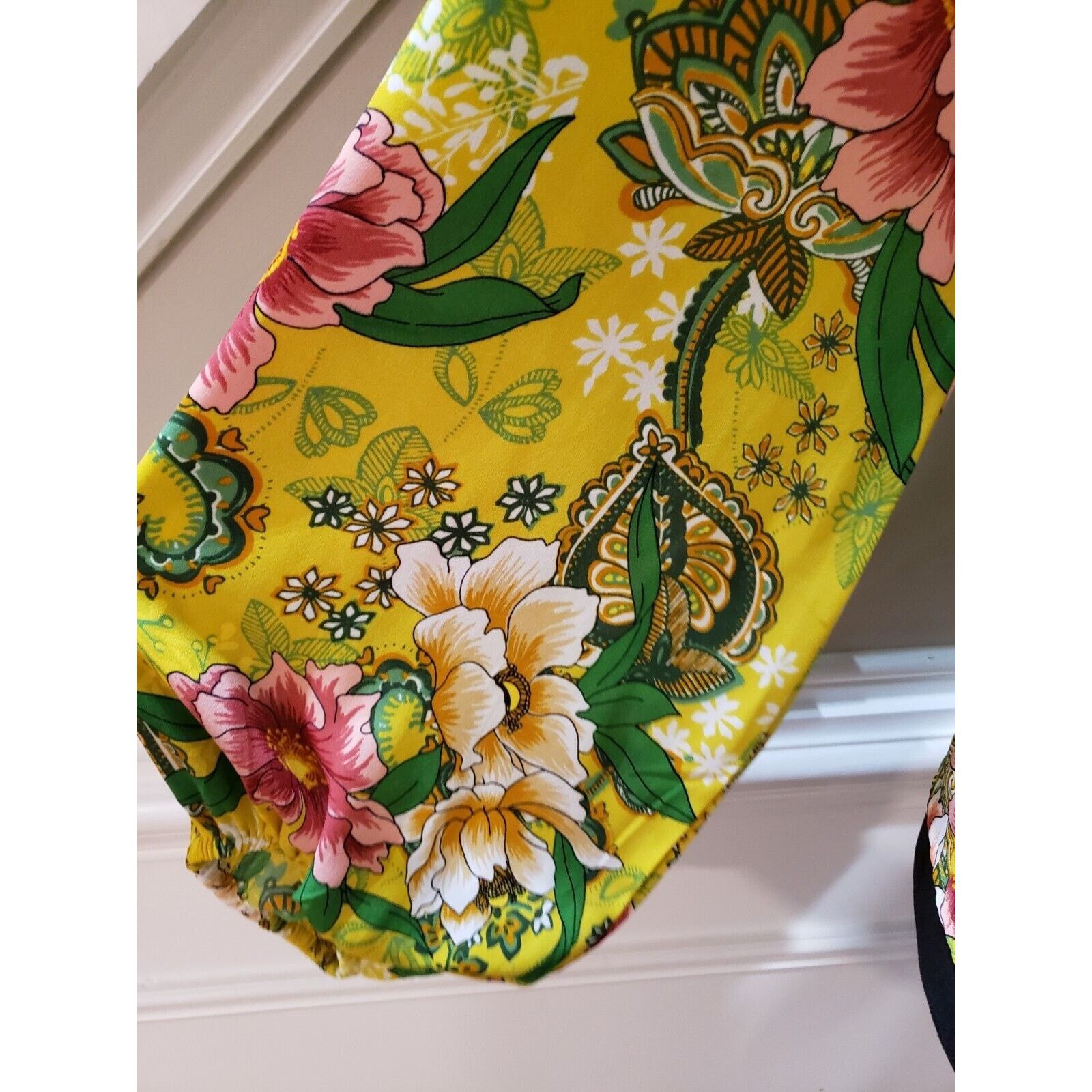 Loft Loft Floral Polyester Round Neck Long Sleeve Top Blouse XS Size XS / US 0-2 / IT 36-38 - 4 Thumbnail