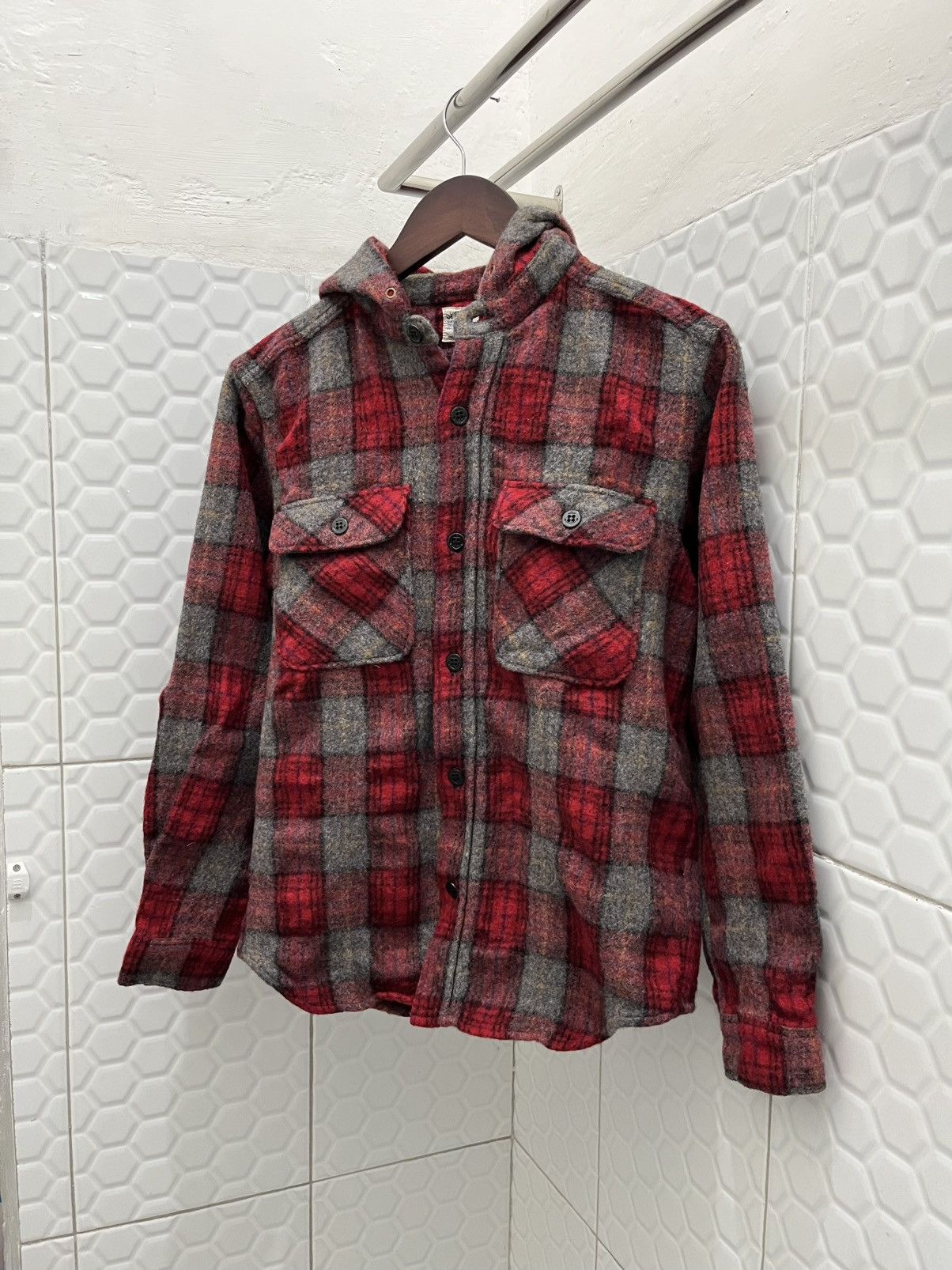 Orslow Orslow Wool Hooded Flannel Size US M / EU 48-50 / 2 - 3 Thumbnail