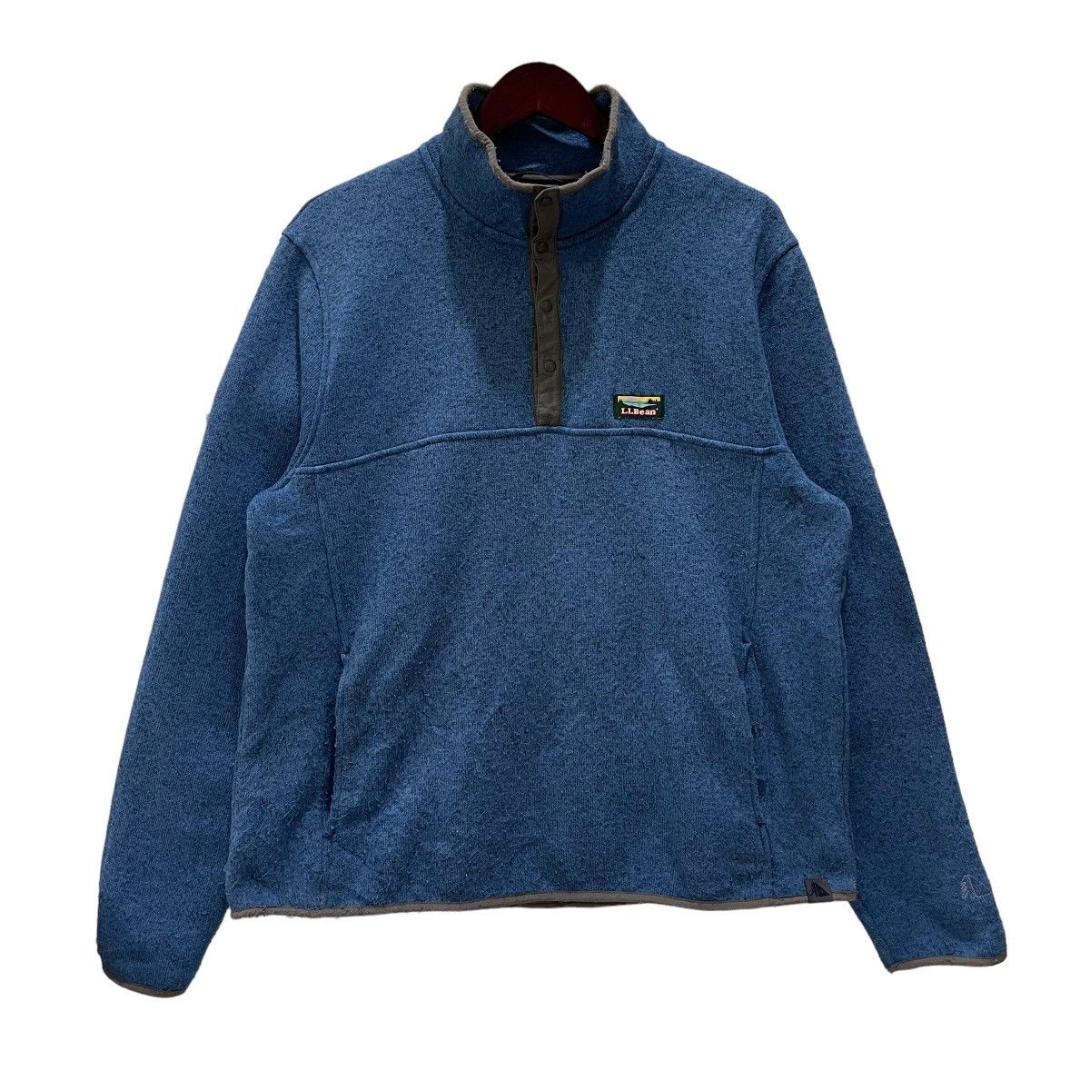 L.L. Bean Vintage LL Bean Quarter Zipper Anorak Jacket Size US L / EU 52-54 / 3 - 1 Thumbnail