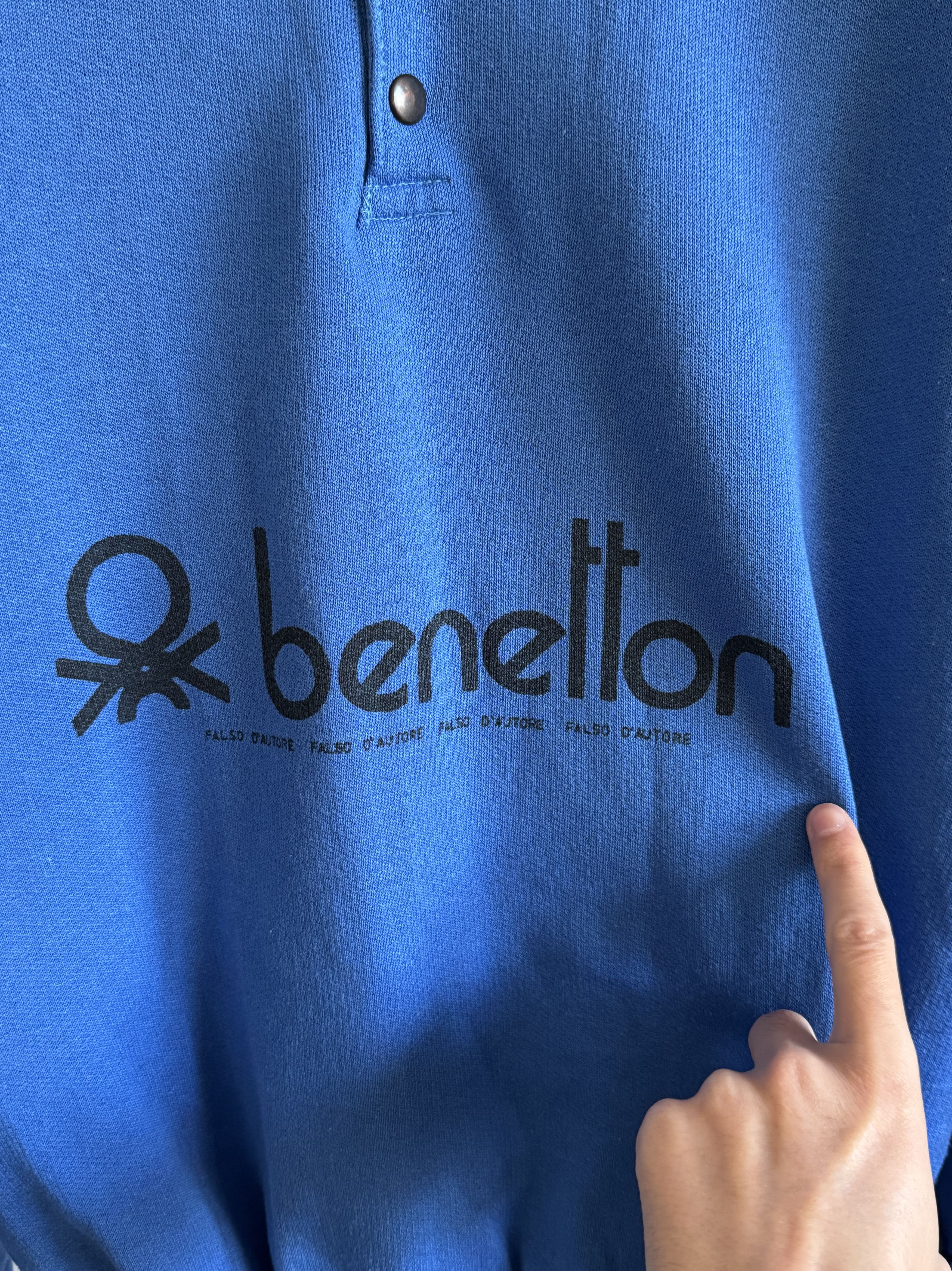 Benetton × Vintage Vintage Benetton jumper Size US M / EU 48-50 / 2 - 3 Thumbnail