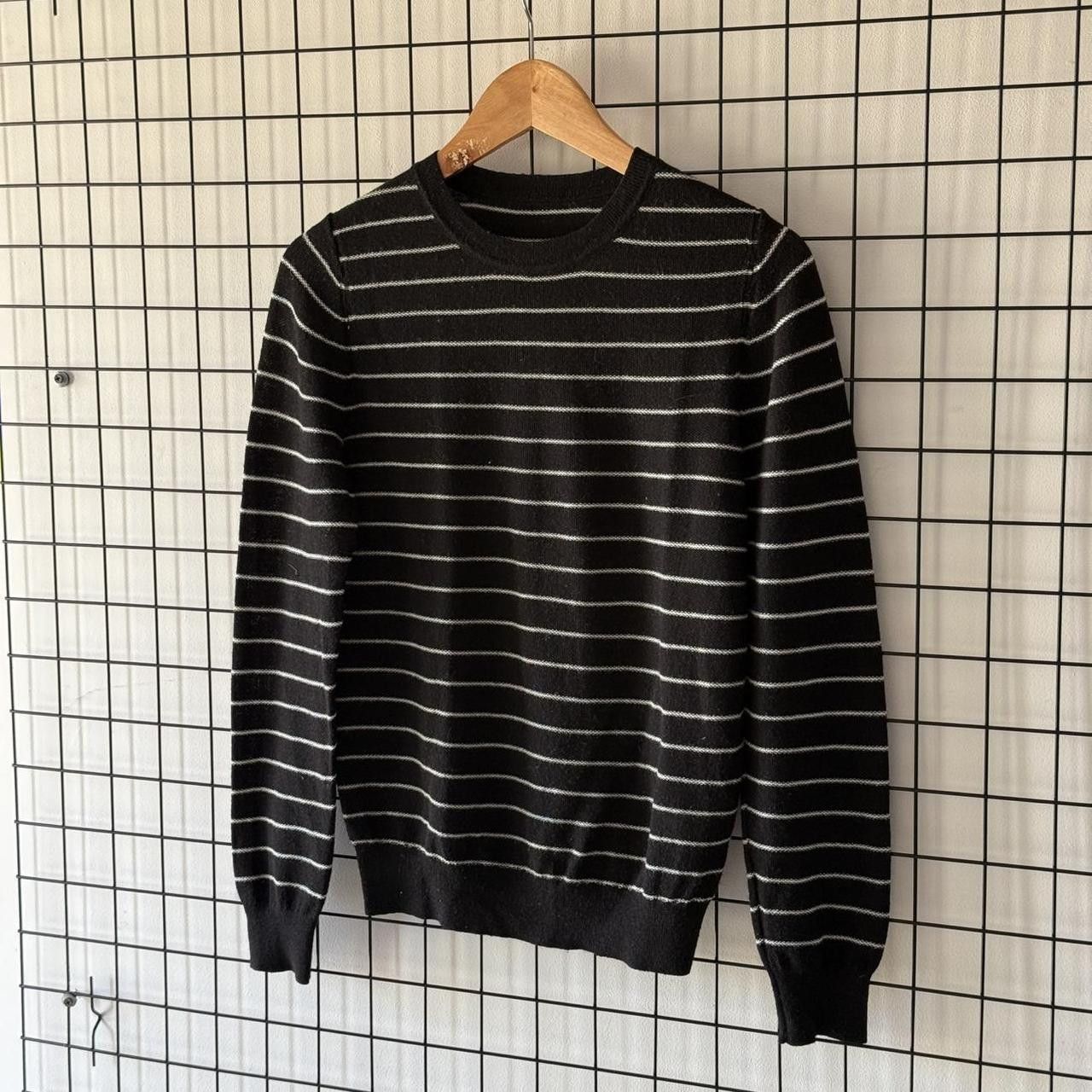 Celine Celine Merino Wool Jumper Womans Vintage 90s Striped Size L / US 10 / IT 46 - 2 Thumbnail