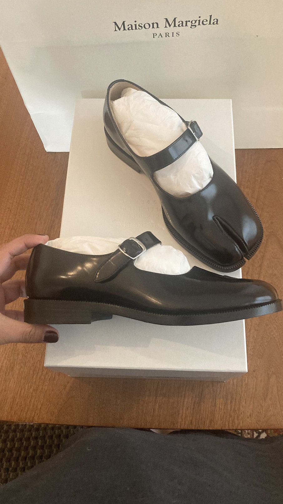 Maison Margiela Maison Margiela Tabi Mary Janes Size US 6.5 / IT 36.5 - 2 Thumbnail
