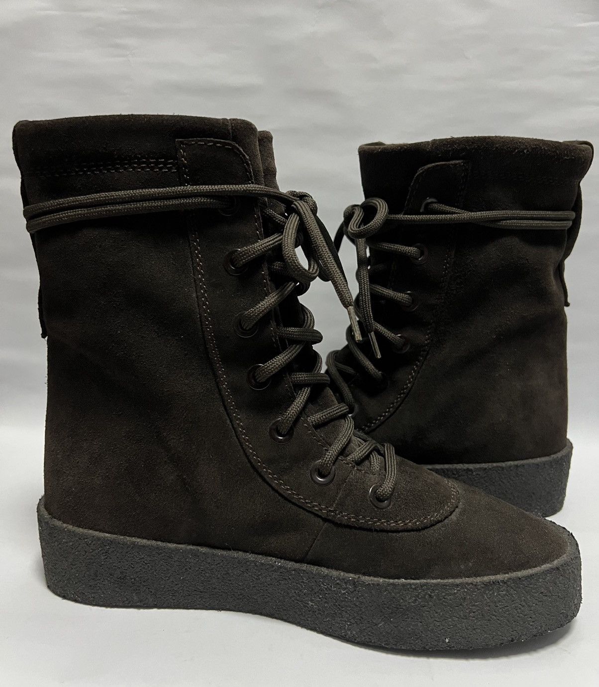 Yeezy Yeezy Season 2 - “Oil” Military Crepe Boots Size US 8 / EU 41 - 9 Thumbnail