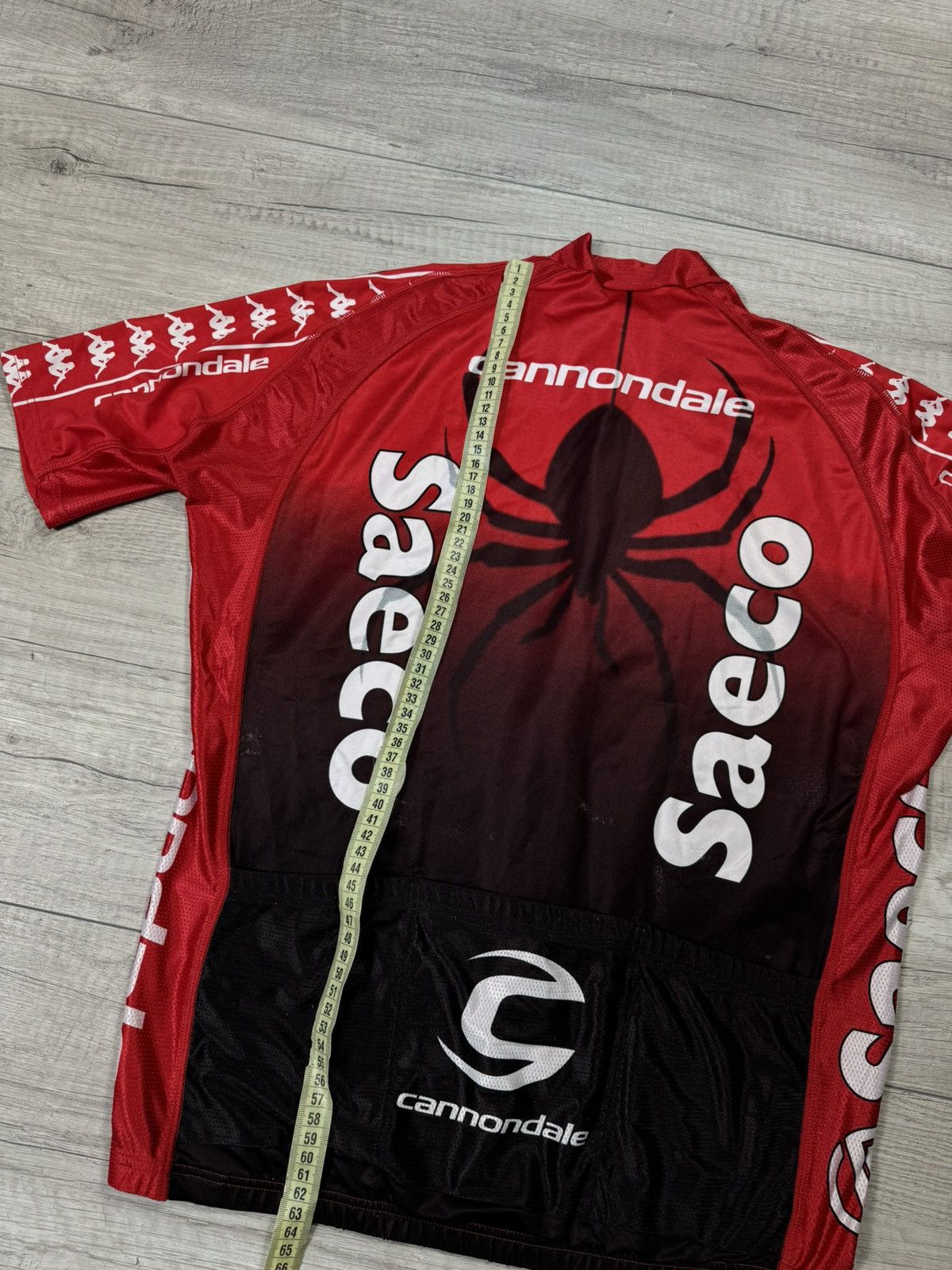 Other Cannondale Gilberto Simoni Saeco Kappa Spider Cycling Jersey Size US L / EU 52-54 / 3 - 12 Thumbnail