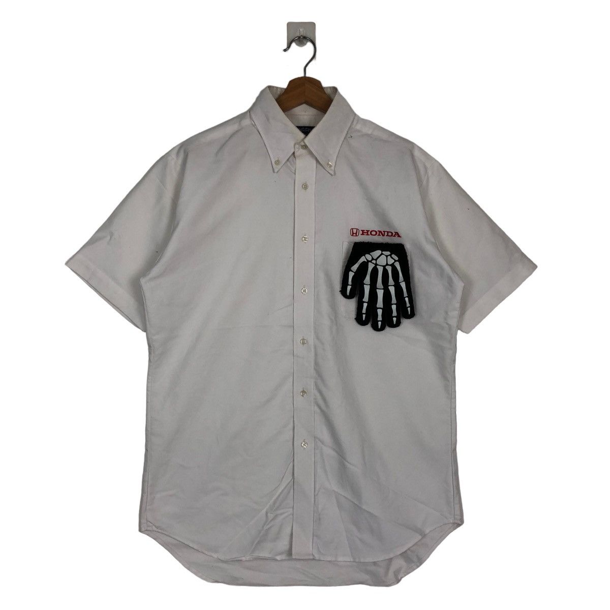 Japanese Brand 🔥VINTAGE WORK JACKET HONDA JAPAN Size US L / EU 52-54 / 3 - 1 Thumbnail