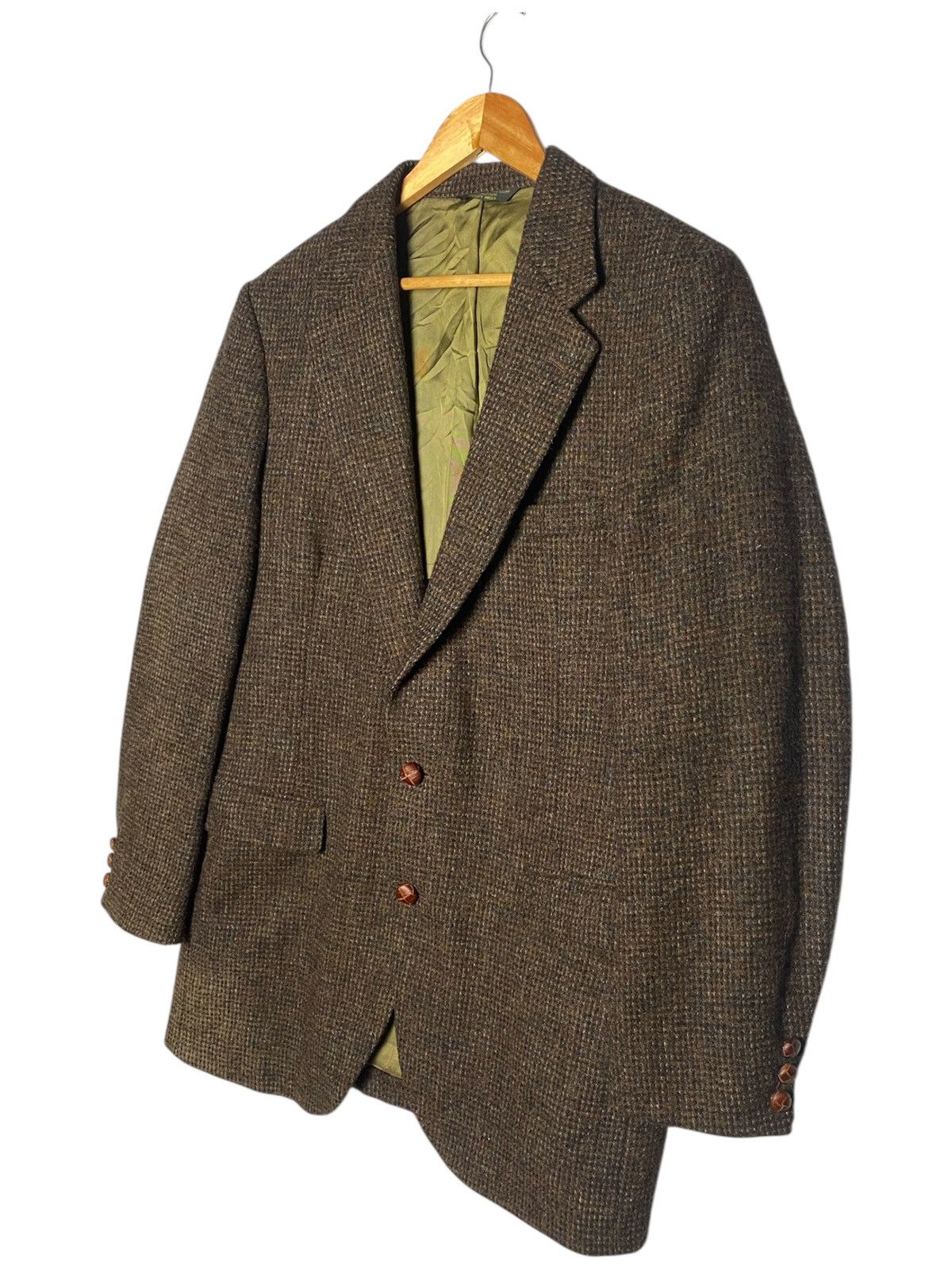 Harris Tweed Vintage Harris Tweed Pure Scottish Wool Blazer Size 40L - 2 Thumbnail