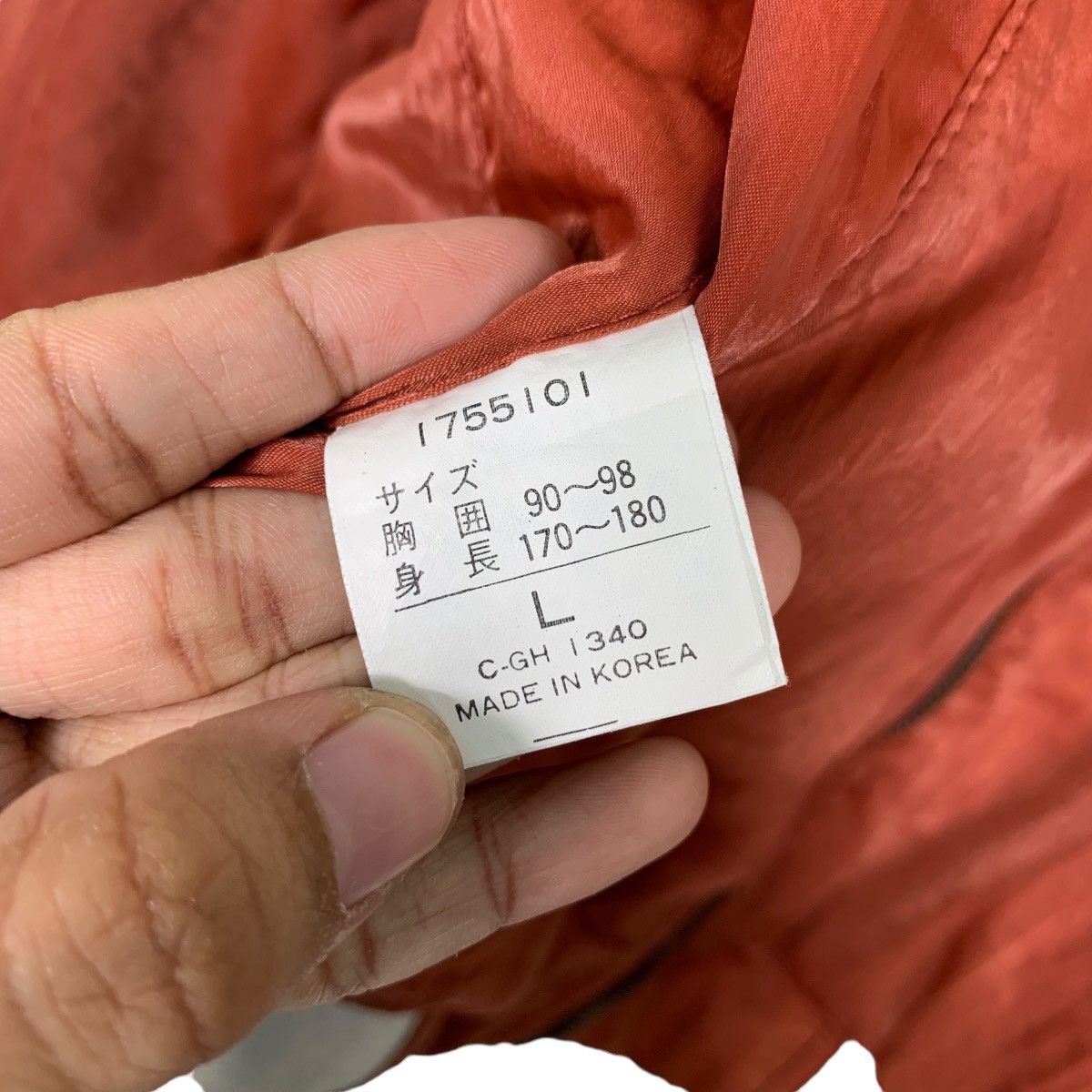 Japanese Brand CROSS BREED Big Logo Reversible Bomber Jacket #0118-C7 Size US L / EU 52-54 / 3 - 20 Thumbnail