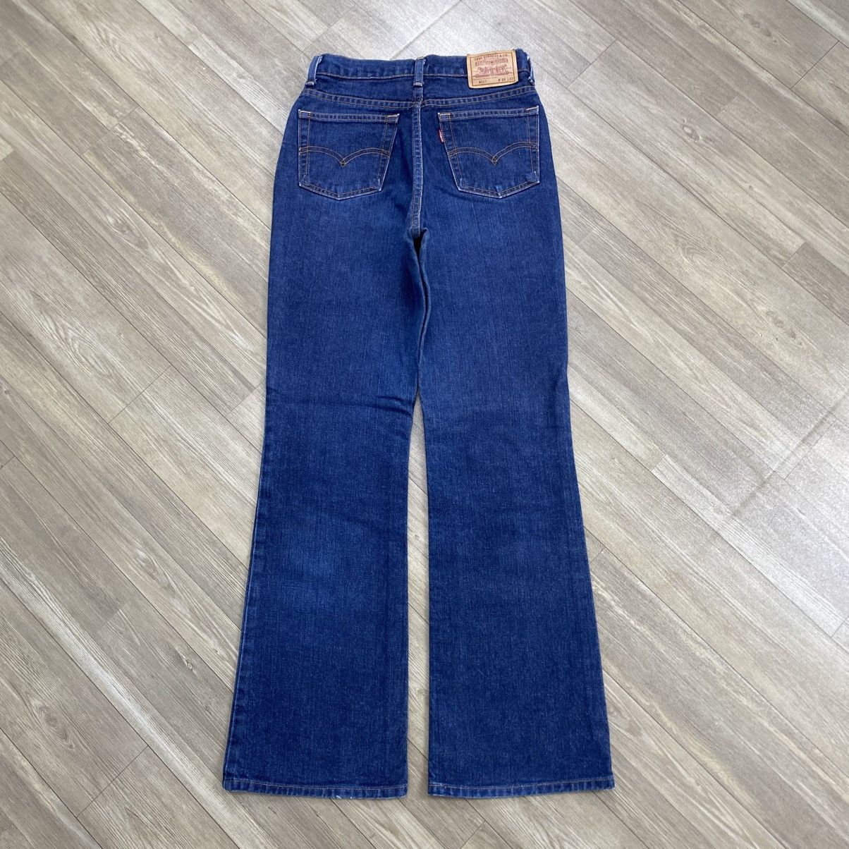 Levi's Vintage Clothing 🇯🇵1990s Vintage Levis W517 Japan 29x32 Bootcut Flared Jeans Size 29" - 13 Thumbnail