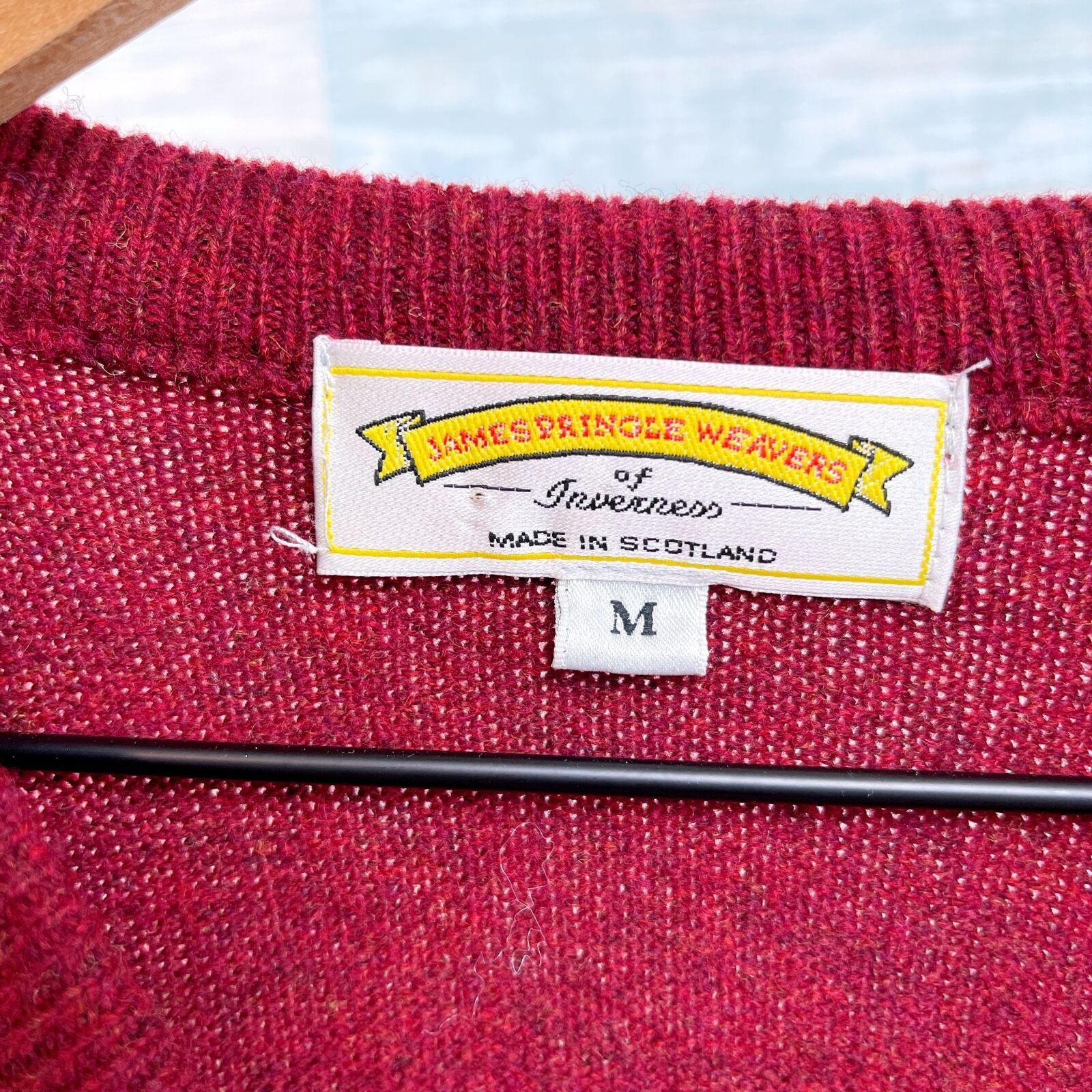Pringle Of Scotland Pringle Inverness Scotland Argyle Lambswool Sweater Mens M Size US M / EU 48-50 / 2 - 5 Thumbnail