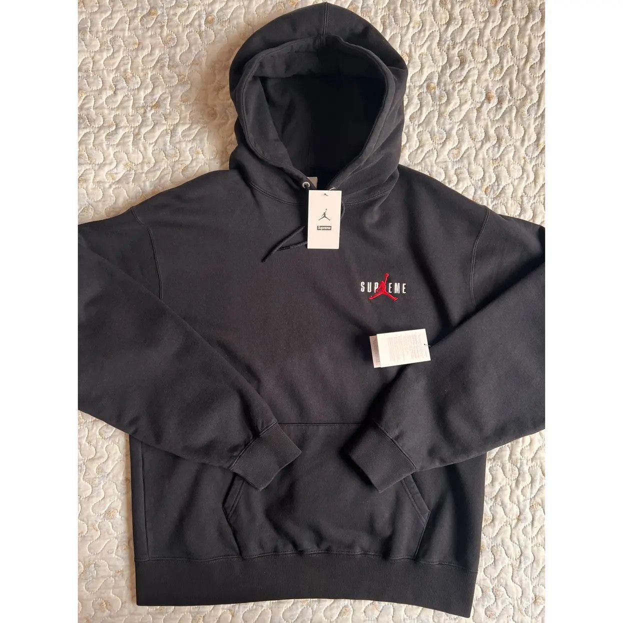 Supreme Supreme®/Jordan® Hoodie Size US L / EU 52-54 / 3 - 1 Thumbnail