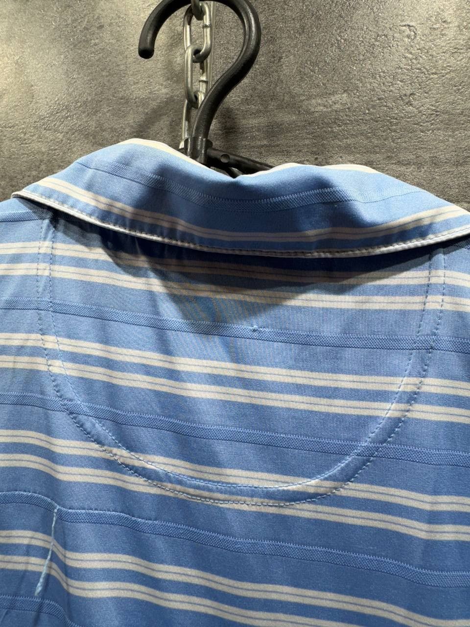 Vintage Nike Team Carolina North Carolina Heels Stadium Striped Polo Size US L / EU 52-54 / 3 - 19 Thumbnail