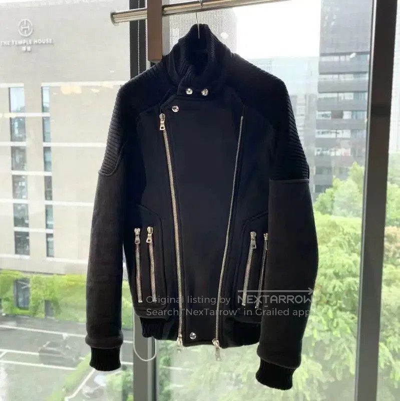 Balmain Balmain Women's Black Cotton Jacket Size S . Size S / US 4 / IT 40 - 1 Thumbnail