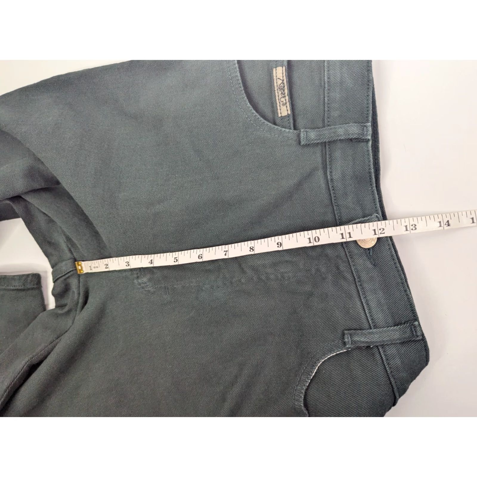 Roper VINTAGE Roper Jeans Womens 9/10 Denim Green USA Made Size 30" / US 8 / IT 44 - 6 Thumbnail