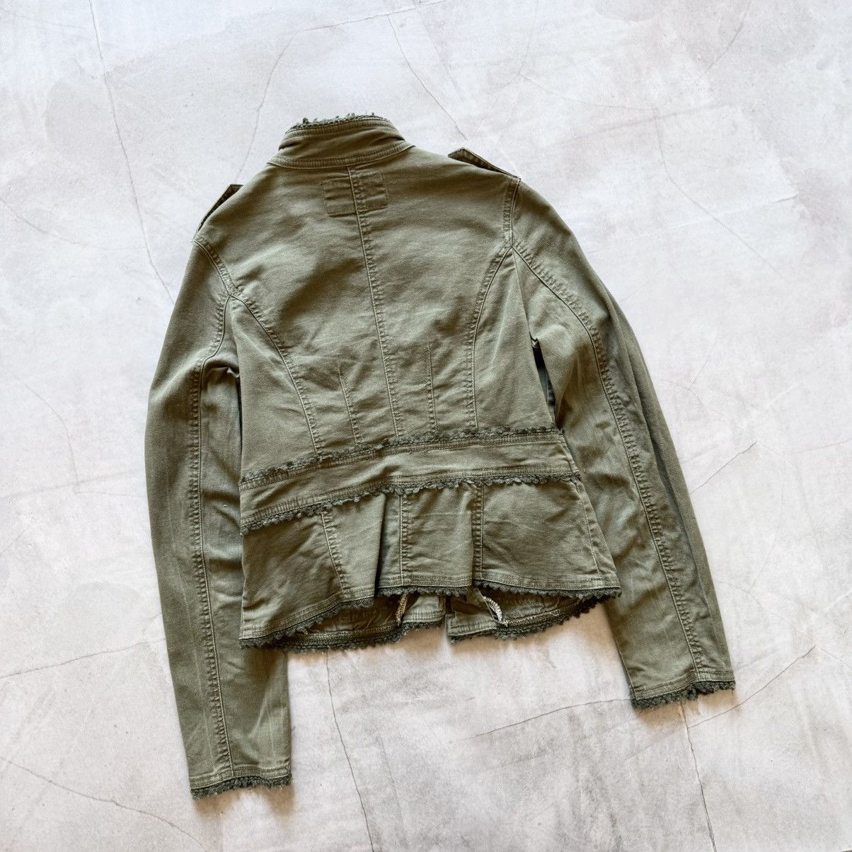 Hysteric Glamour × Undercover 00s Napoleon Military Faded Jacket Coat PPFM YSL LGB Vibe Size S / US 4 / IT 40 - 5 Thumbnail