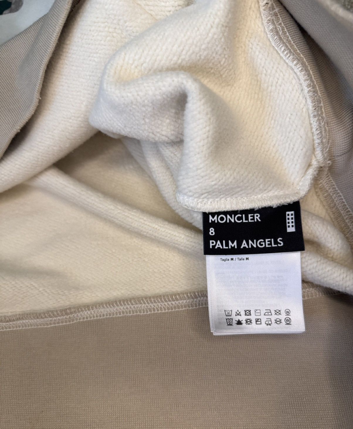 Moncler × Palm Angels Moncler x Palm Angels Logo Hoodie Size US M / EU 48-50 / 2 - 9 Thumbnail