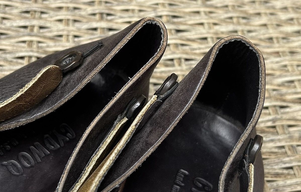 CYDWOQ × Handmade CYDWOQ Pedal Leather Flats Mary Jane Shoes Sz 36 Hand Made Size US 6 / IT 36 - 9 Thumbnail