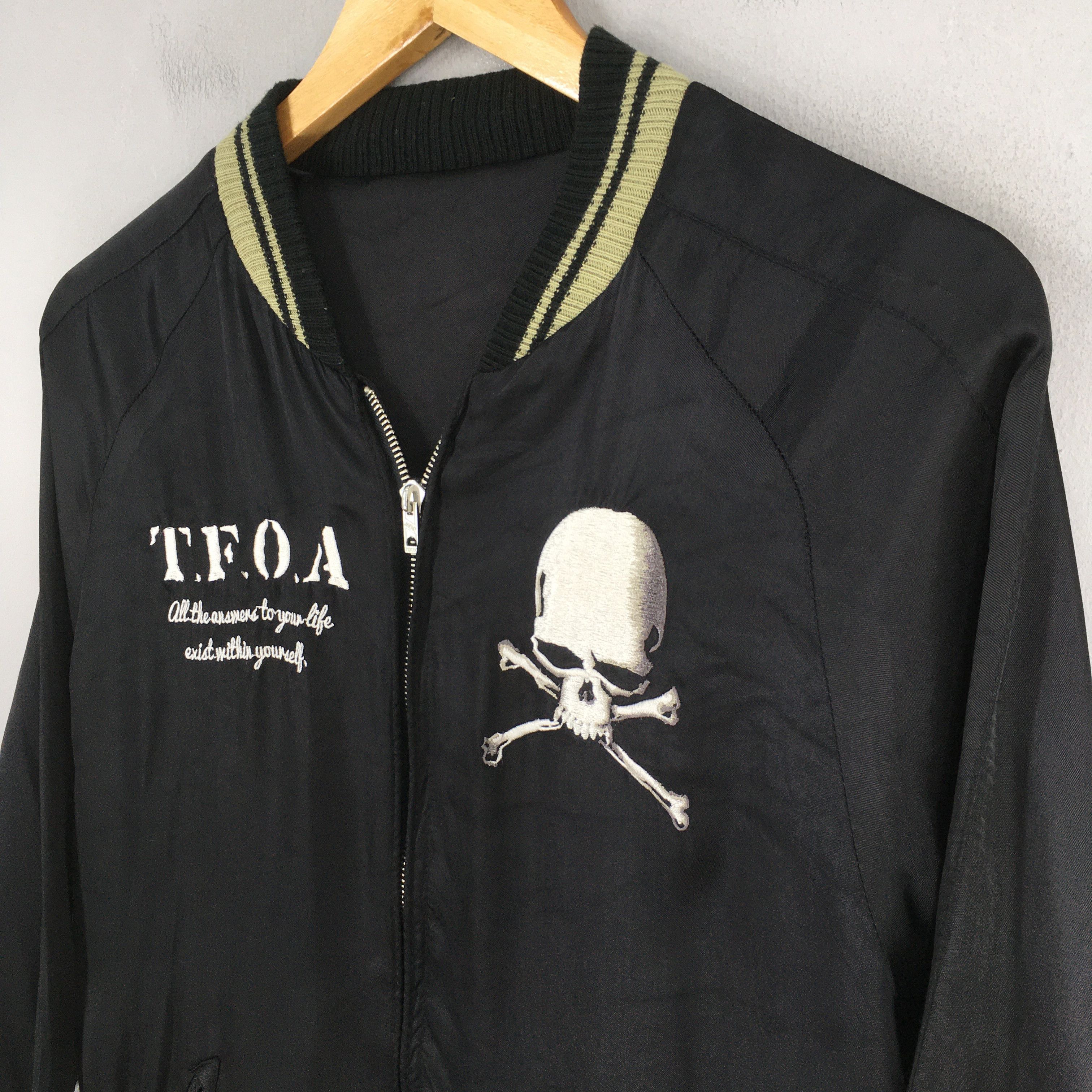 Hiroshi Fujiwara Hiroshi Takahashi Japanese Manga Artist Sukajan Jacket M Size US M / EU 48-50 / 2 - 5 Thumbnail