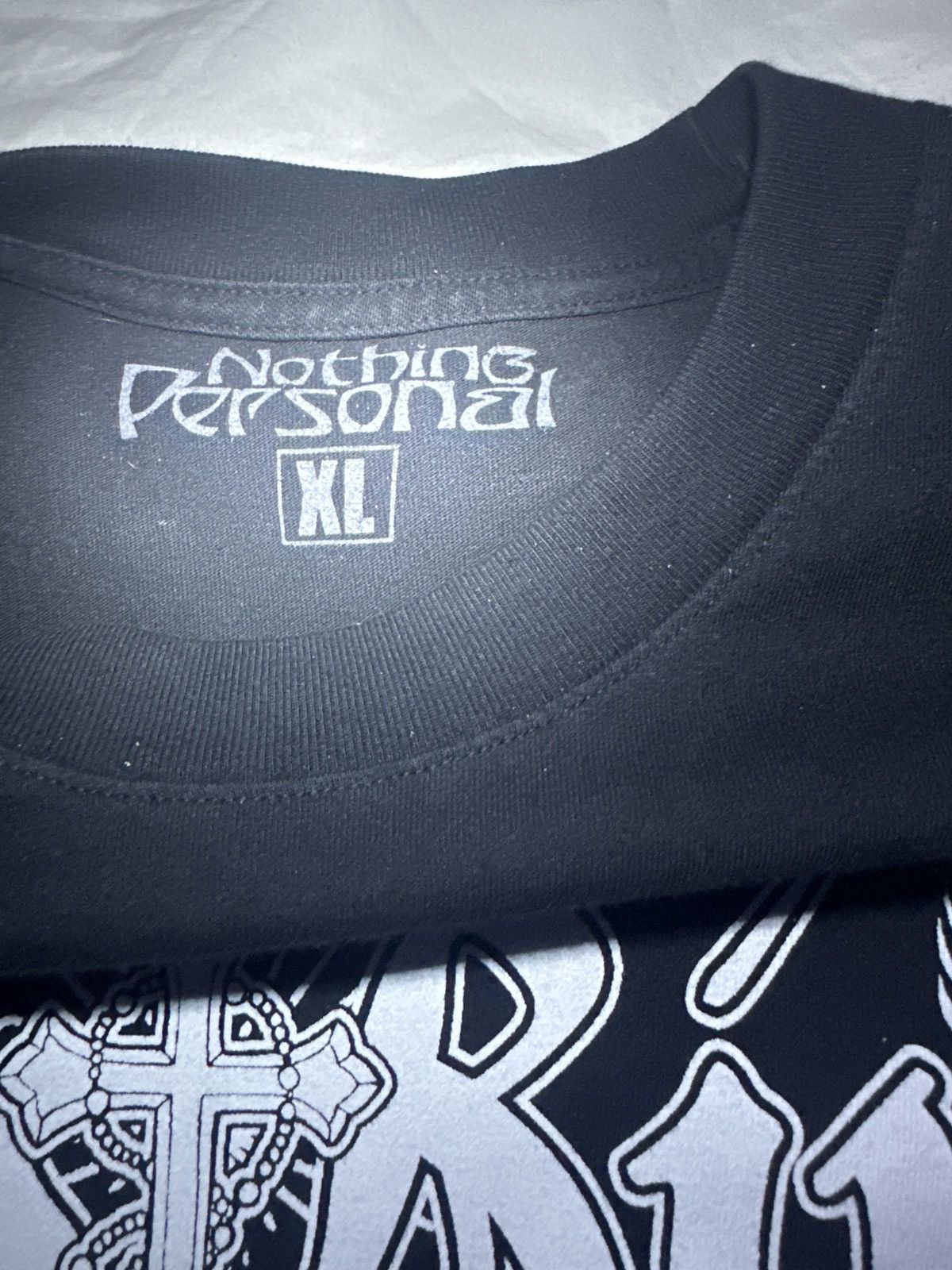 Vintage Brand New Nothing Personal "Funeral Services" T Shirt XL Size US XL / EU 56 / 4 - 3 Thumbnail