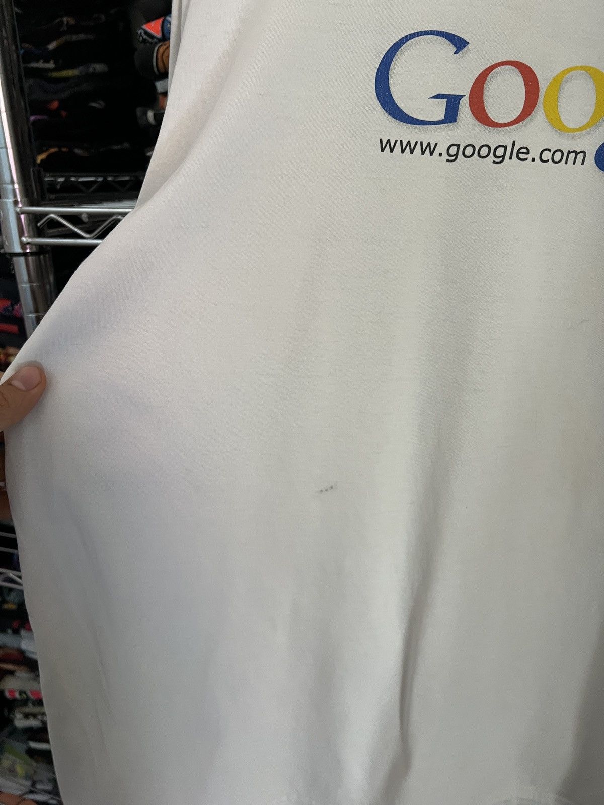 Microsoft 2000s www.google.com I’m Feeling Lucky Ringer Computer Tee Size US XL / EU 56 / 4 - 5 Thumbnail