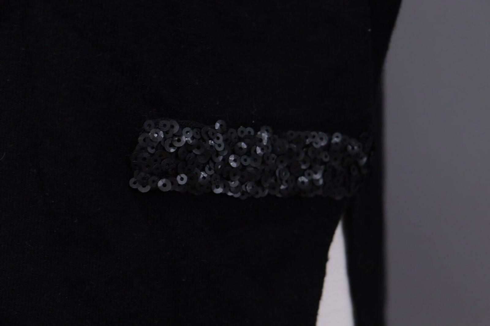 Escada LAUREL Black Lagenlook Relaxed Sweater Size I 48 / USA 12 Size XL / US 12-14 / IT 48-50 - 10 Thumbnail