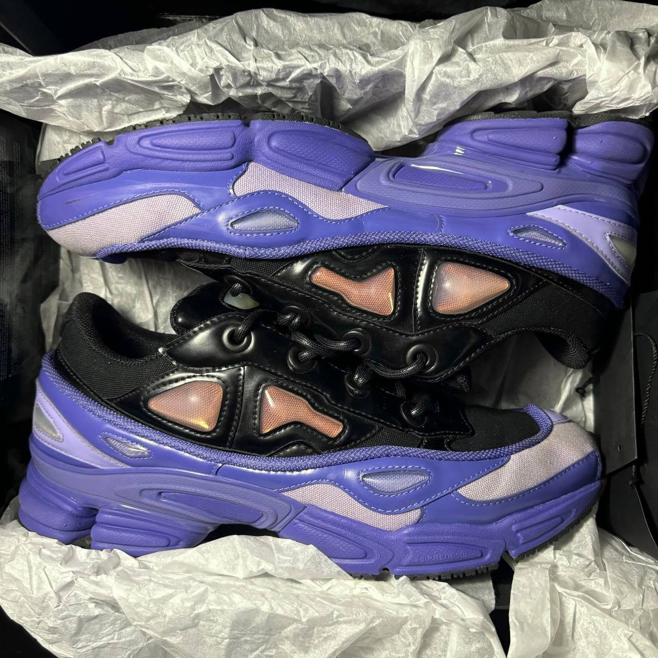 Adidas × Raf Simons 11,5us Adidas Raf Simons Ozweego Purple Sneakers Size US 11.5 / EU 44-45 - 9 Thumbnail