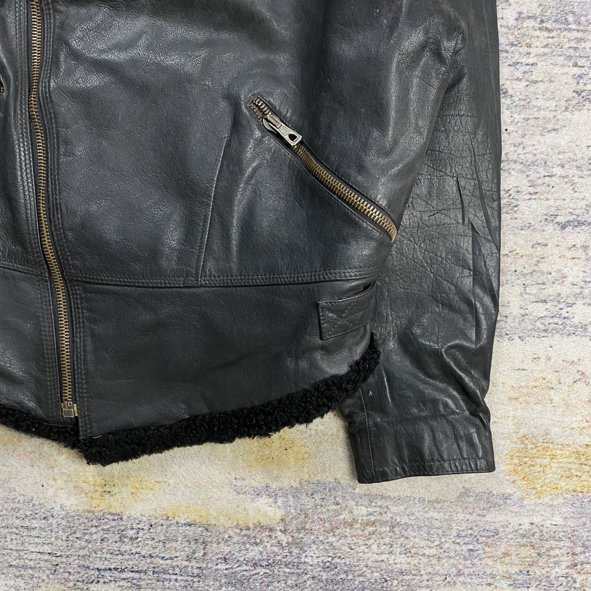 Emporio Armani Vintage runway leather armani bikers leather jacket Size US S / EU 44-46 / 1 - 5 Thumbnail