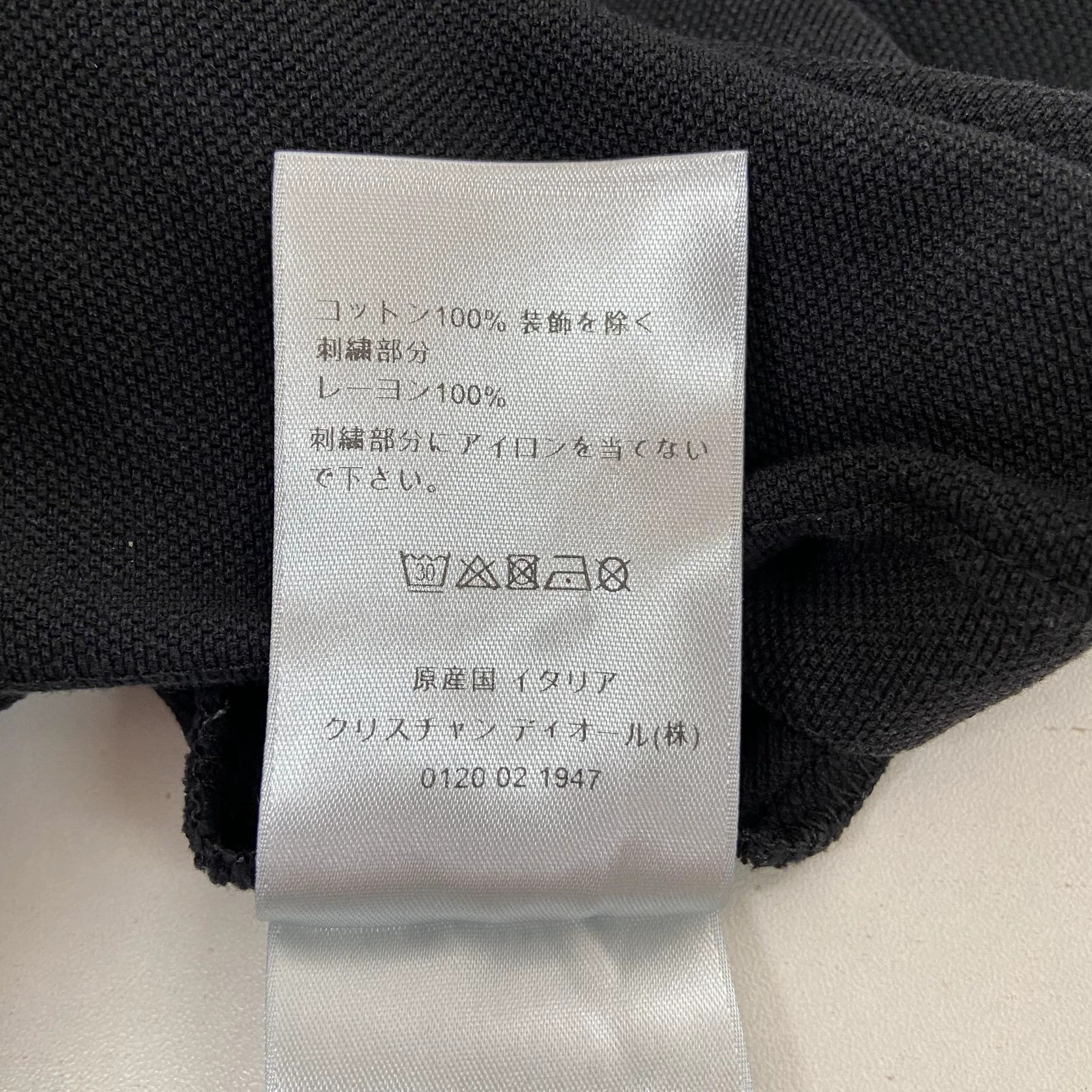 Dior Dior Black Collared Tee L 5153 Size US L / EU 52-54 / 3 - 7 Thumbnail