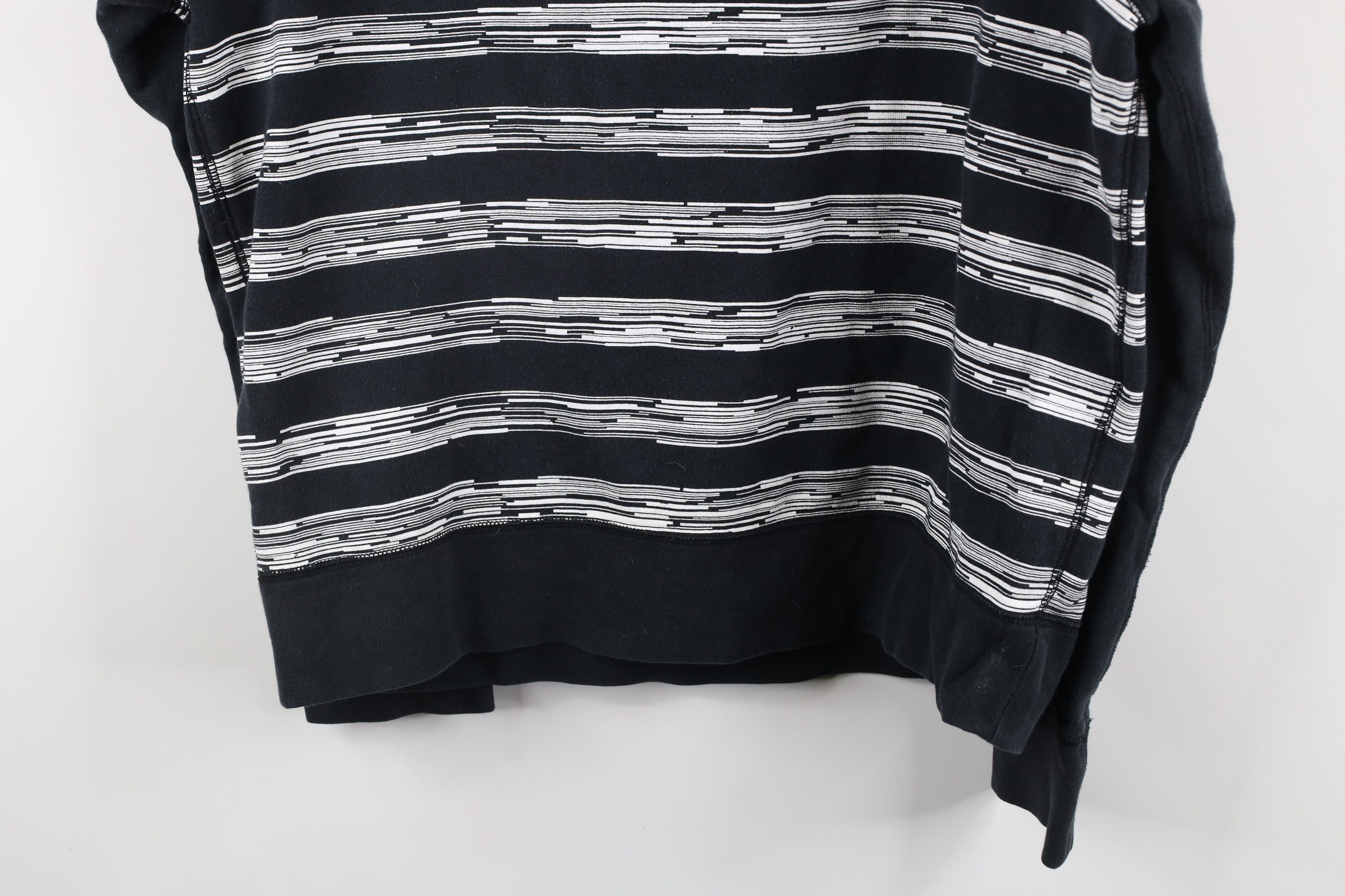 Nike × Vintage Vintage Nike Sportswear Striped Box Logo Crewneck Sweatshirt Size US XL / EU 56 / 4 - 10 Thumbnail