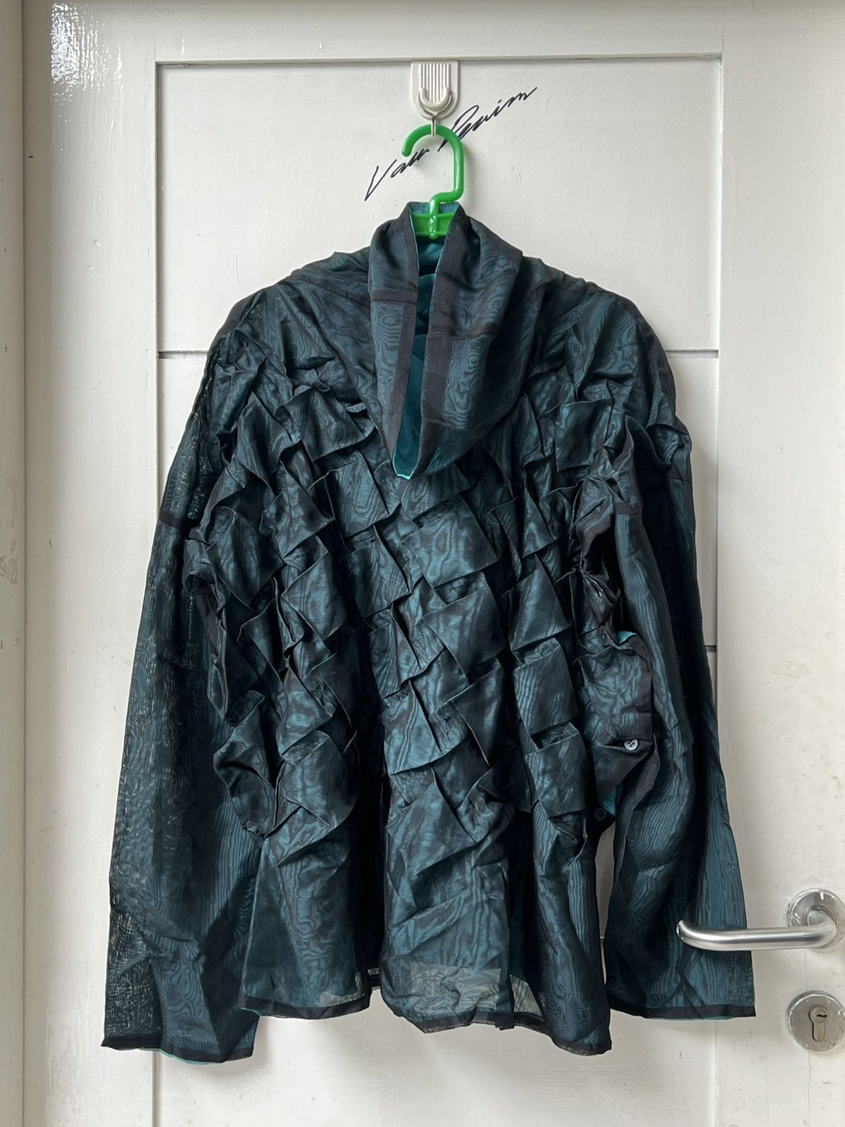 Issey Miyake Issey Miyake Wrinkle Pleats Double Mesh Shirt AW93 Size S / US 4 / IT 40 - 1 Thumbnail