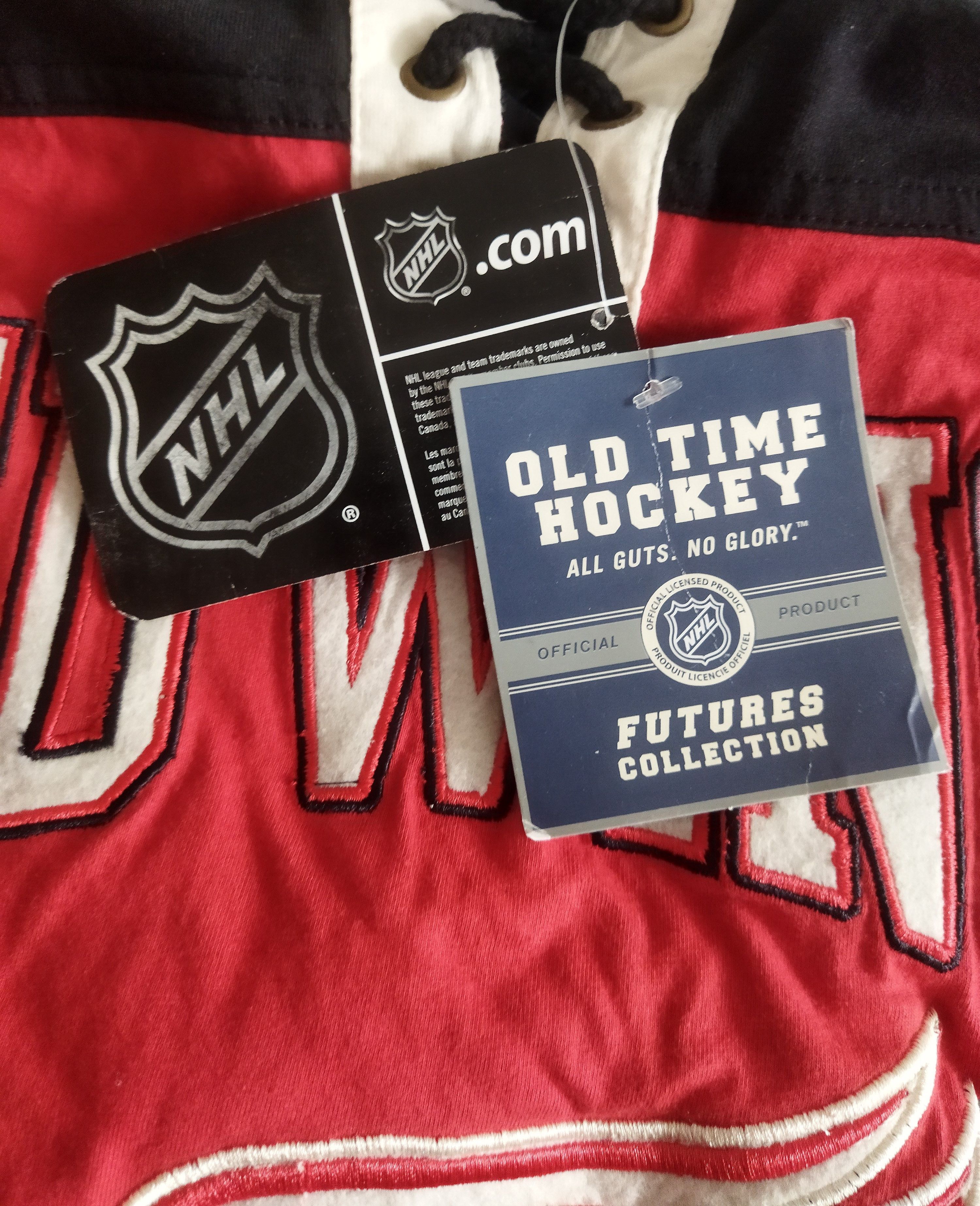 NHL Detroit Red Wings Kids Youth M Long Sleeved Jersey Shirt Top Size US XXS / EU 40 - 9 Thumbnail