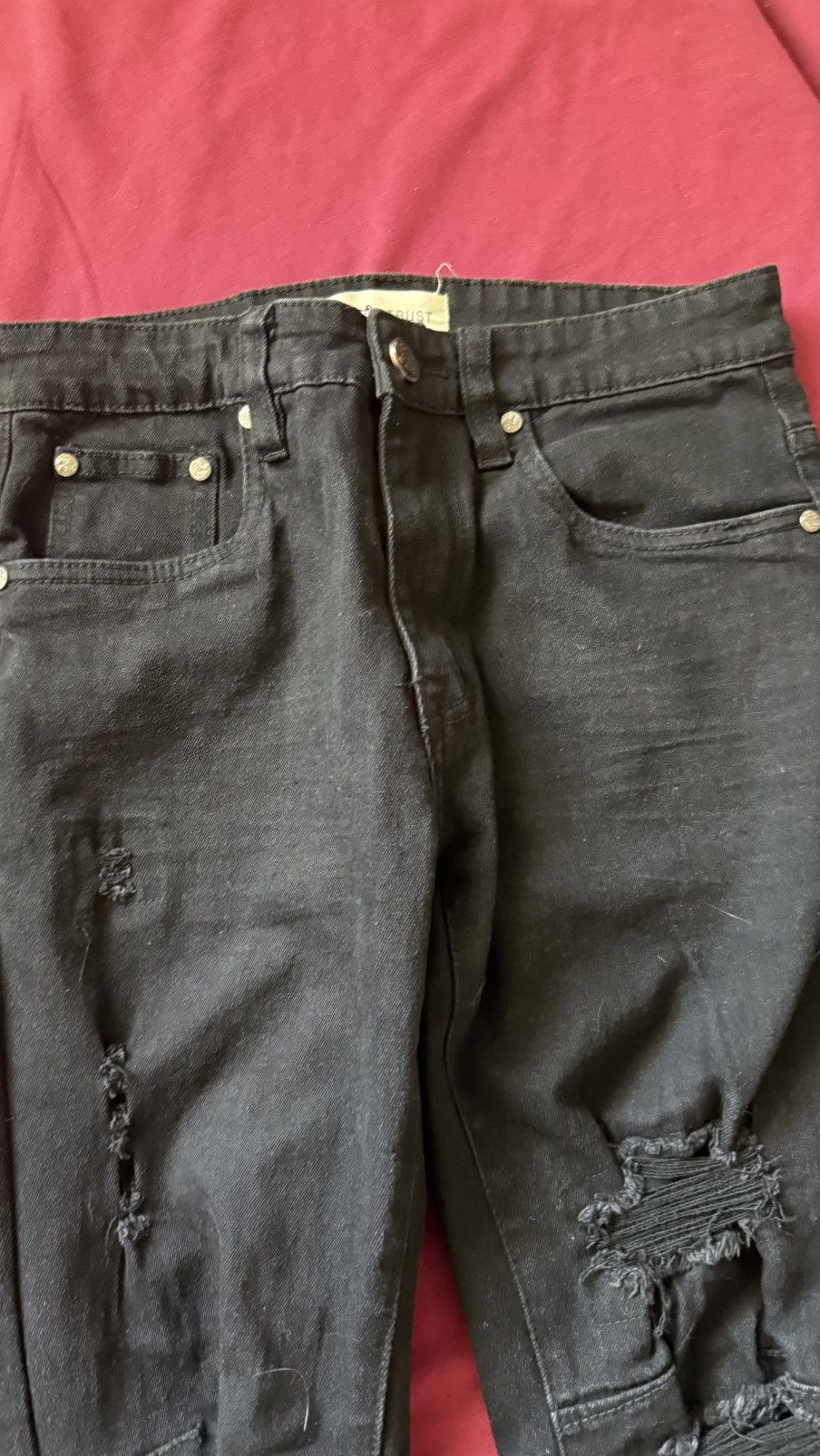 Other Blind Trust black skinny jeans Size US 30 / EU 46 - 2 Thumbnail