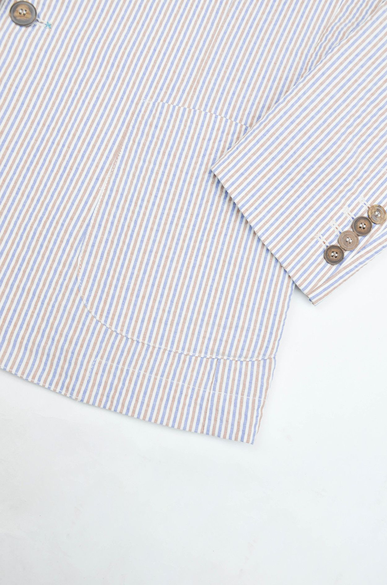 Other BOB Handmade Striped Summer Suit – Size 52 Size 52R - 7 Thumbnail