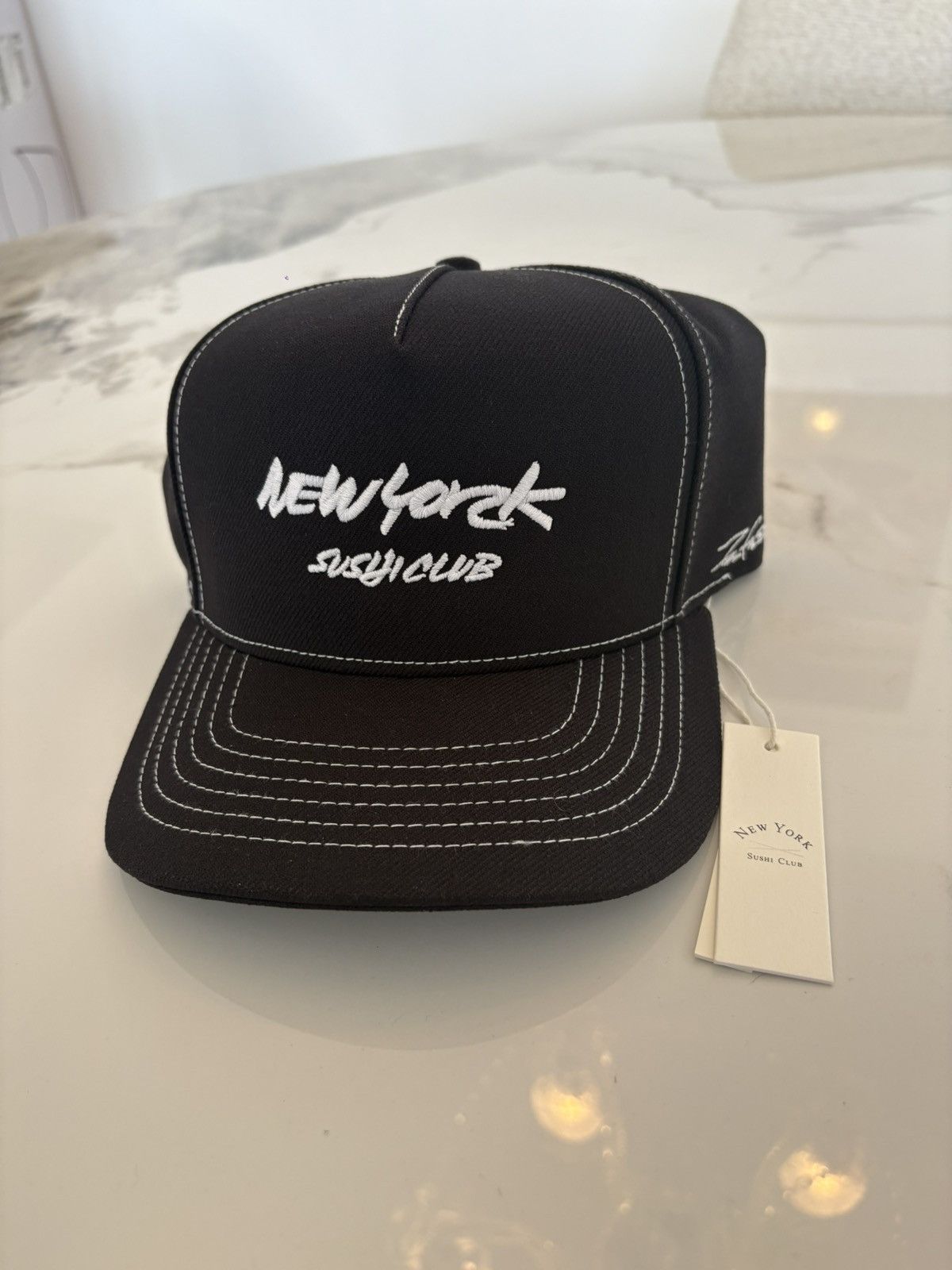 NonですSTAMPD NEWYORK SUSHICLUB キャップ黒 NonですSTAMPD NEWYORK SUSHICLUB キャップ黒 STAMPD NEWYORK