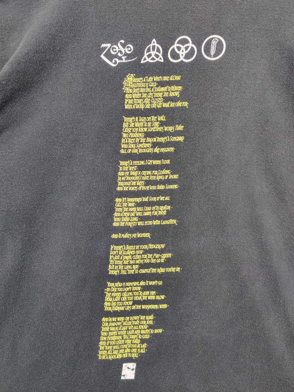 Band Tees Vintage Led Zeppelin Stairway To Heaven Tee Tshirt Size US M / EU 48-50 / 2 - 7 Thumbnail