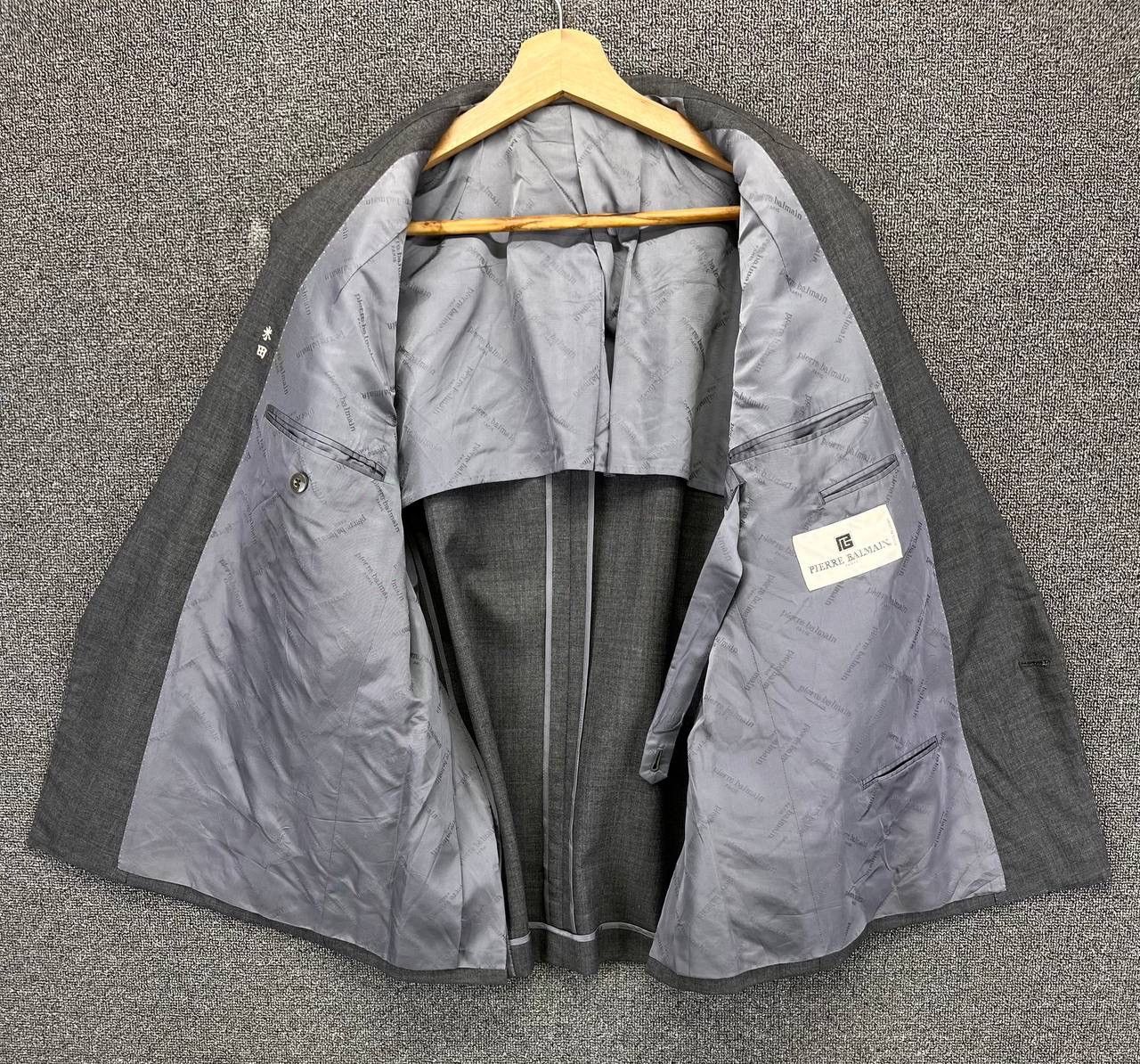 Pierre Balmain × Vintage Vintage Pierre Balmain Luxury Wool Blazer Coat Jacket Size US M / EU 48-50 / 2 - 5 Thumbnail