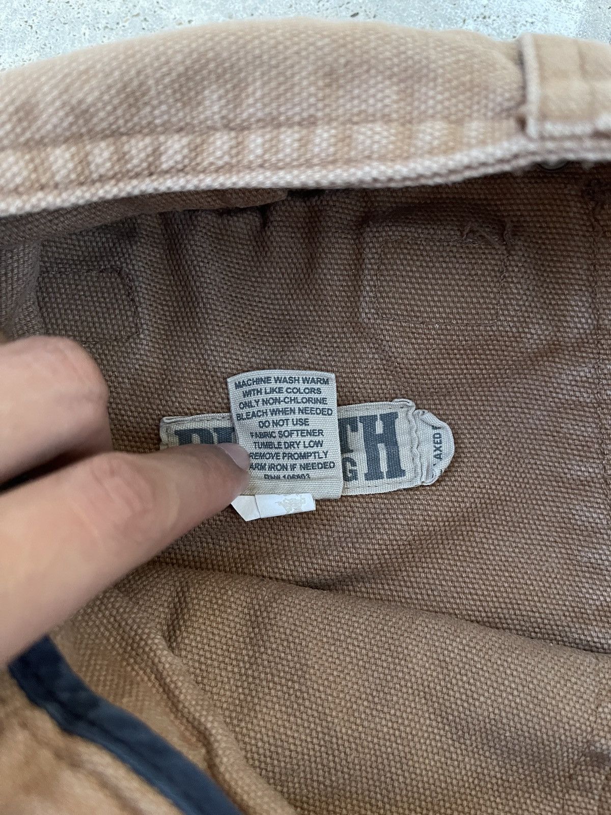 Carhartt × Duluth Trading Company × Vintage Vintage Sunfaded Duluth Trading Company Cargo Pants Size US 34 / EU 50 - 11 Thumbnail