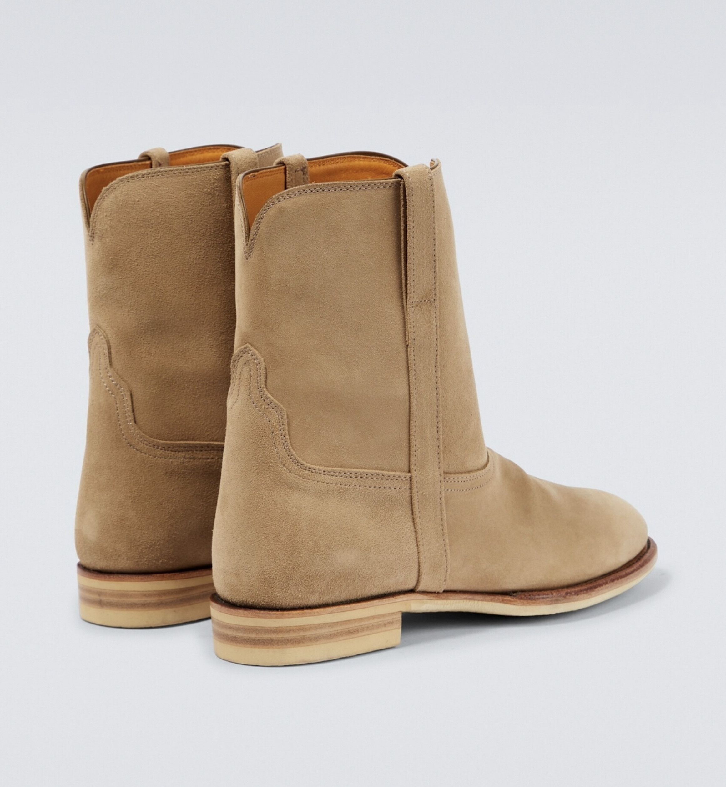 Auralee aa . BNWB . M8 . SUEDE LEATHER BOOTS . A22AS01QD . MIJ Size US 8 / EU 41 - 1 Thumbnail