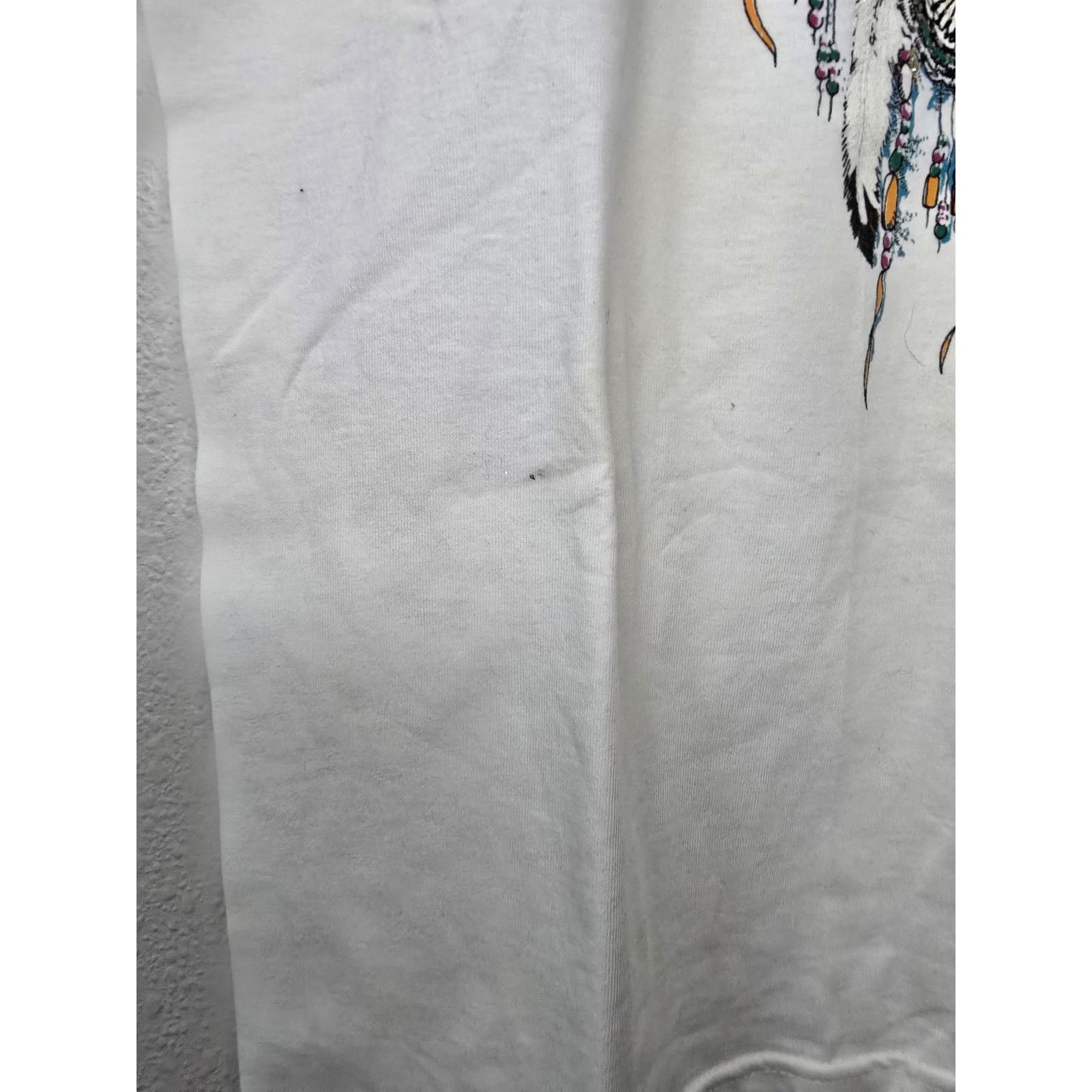 Vintage Vintage Diamond Dust Shirt Native American S Glitter Tee 90s Size S / US 4 / IT 40 - 5 Thumbnail