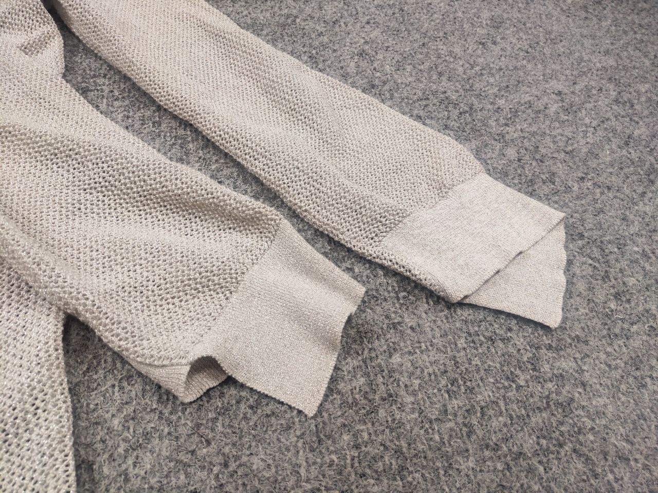 Zadig & Voltaire Zadig & Voltaire daphnee Metallic Daphnee Mesh Cardigan Open Size M / US 6-8 / IT 42-44 - 8 Thumbnail