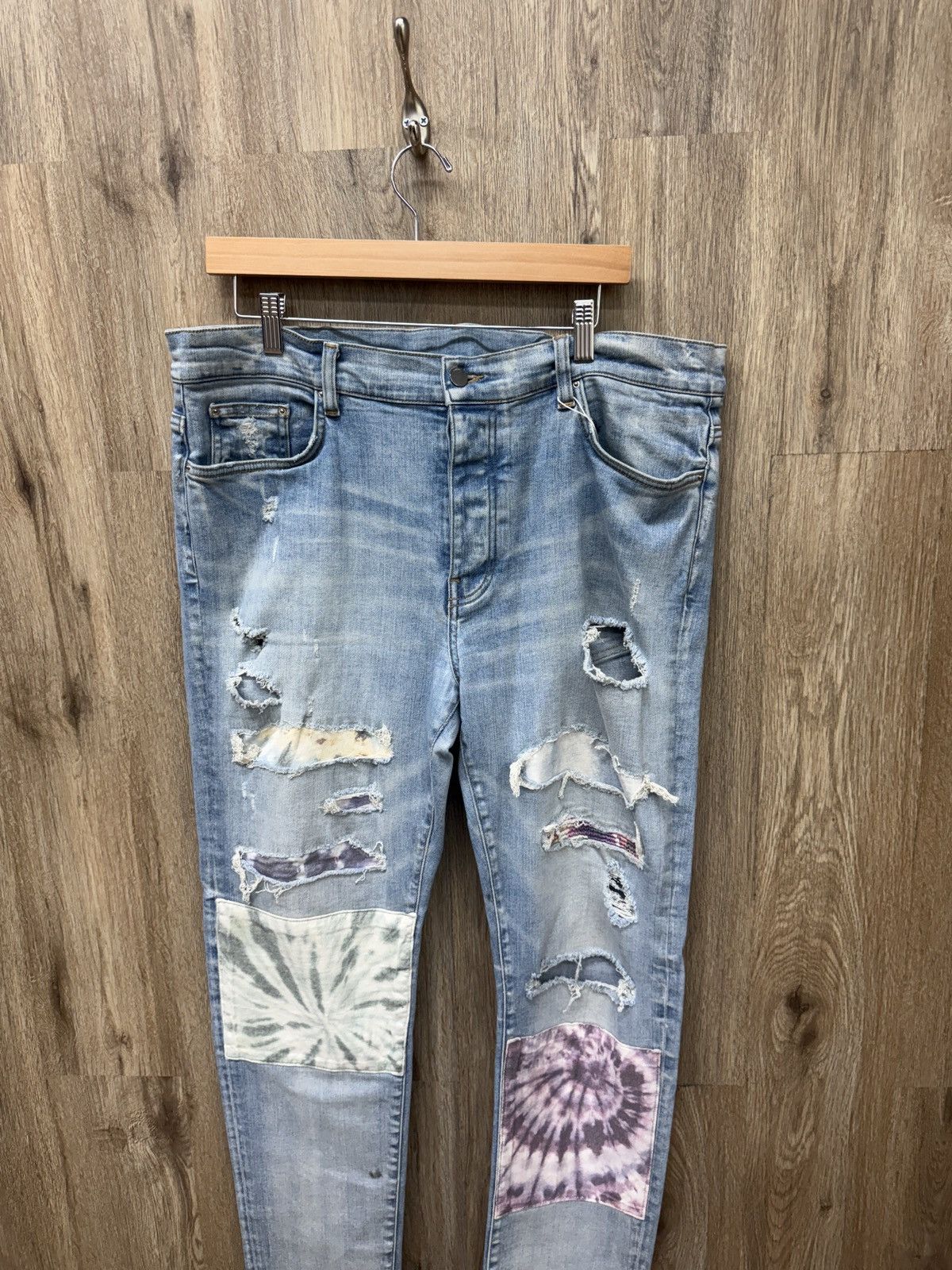 Amiri Amiri Blue Denim Jeans Size US 38 / EU 54 - 2 Thumbnail