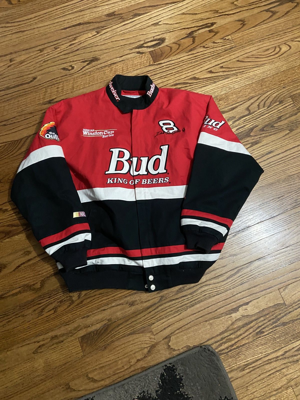 Chase Authentics Vintage budweiser nascar jacket Size US XL / EU 56 / 4 - 1 Thumbnail