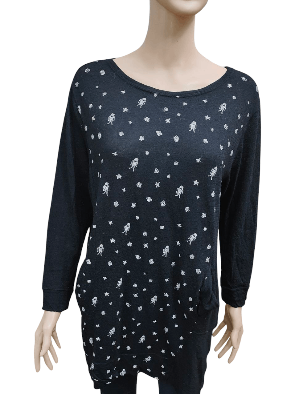 Issey Miyake Tsumori Chisato Wool Long Sweater Size S / US 4 / IT 40 - 2 Thumbnail