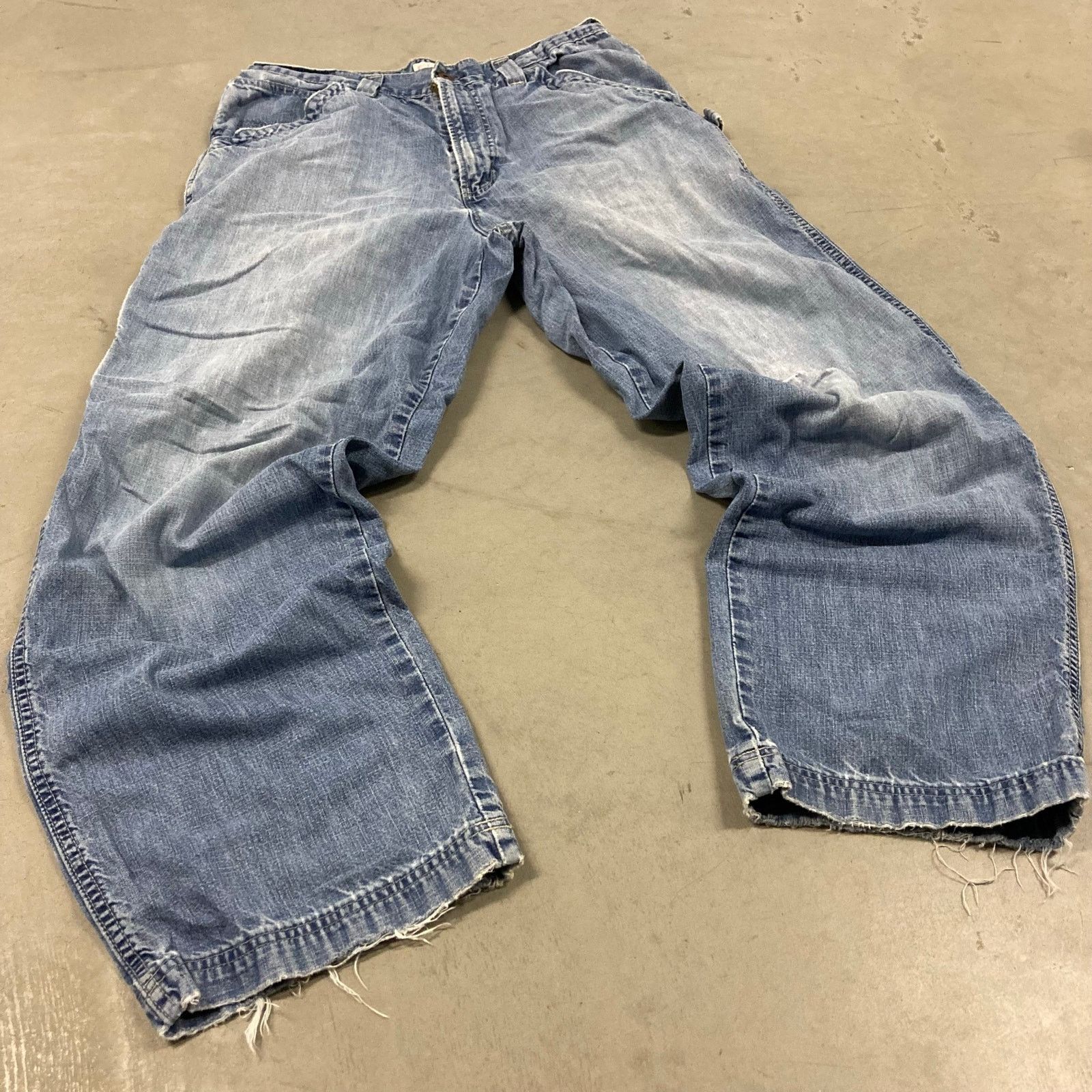 Old Navy × Vintage vintage baggy old navy carpenter painter cargo jeans 34x32 Size US 34 / EU 50 - 1 Thumbnail
