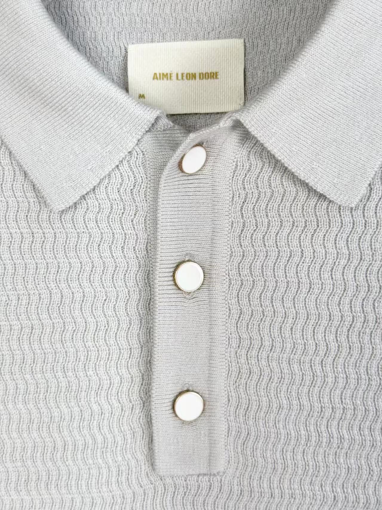 Aime Leon Dore wool polo shirt Size US M / EU 48-50 / 2 - 2 Thumbnail