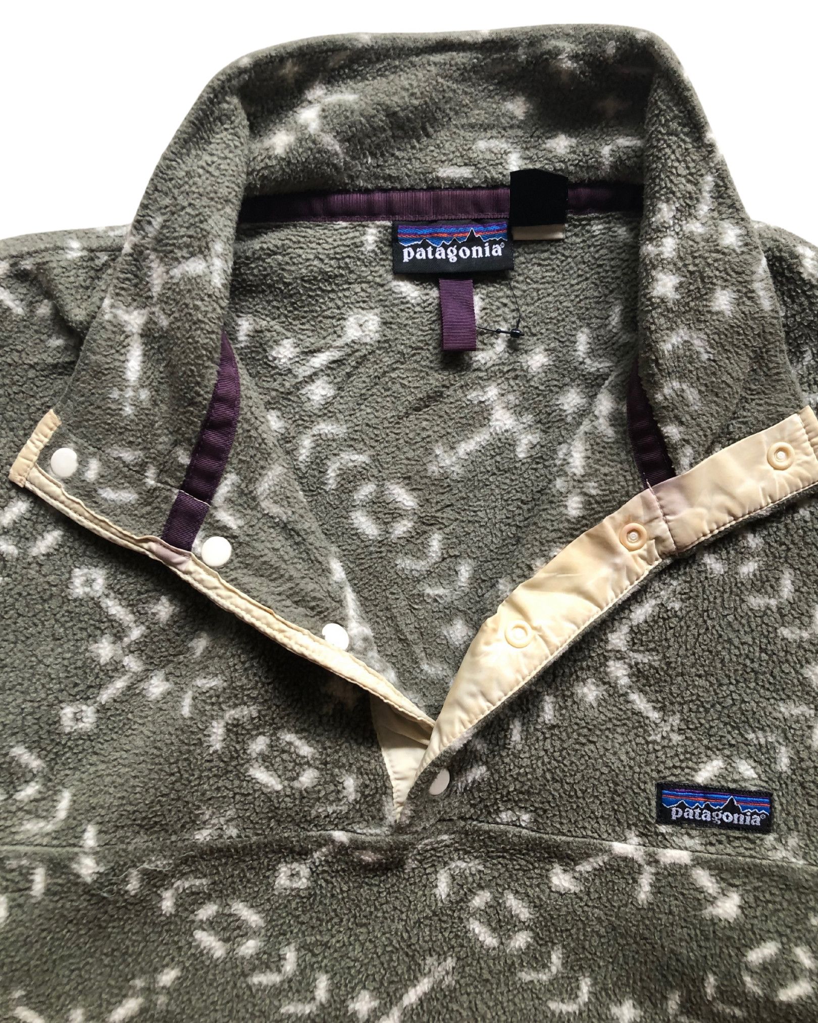 Patagonia Vintage Patagonia Chaparral Sage Green 1994 Synchilla Size US M / EU 48-50 / 2 - 3 Thumbnail