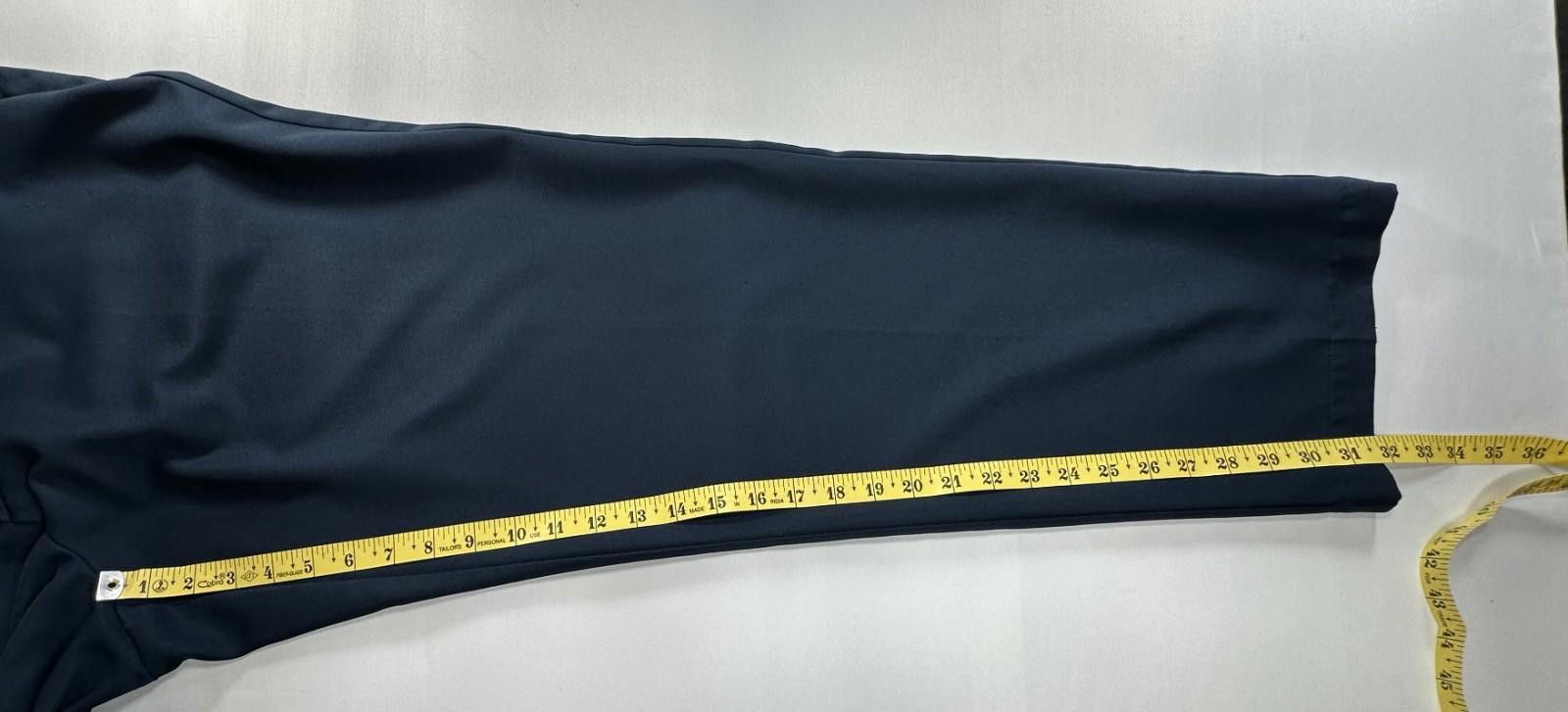 Greg Norman Greg Norman Flat Straight Leg Dress Pants Blue Mens 42/32 Size US 42 / EU 58 - 5 Thumbnail