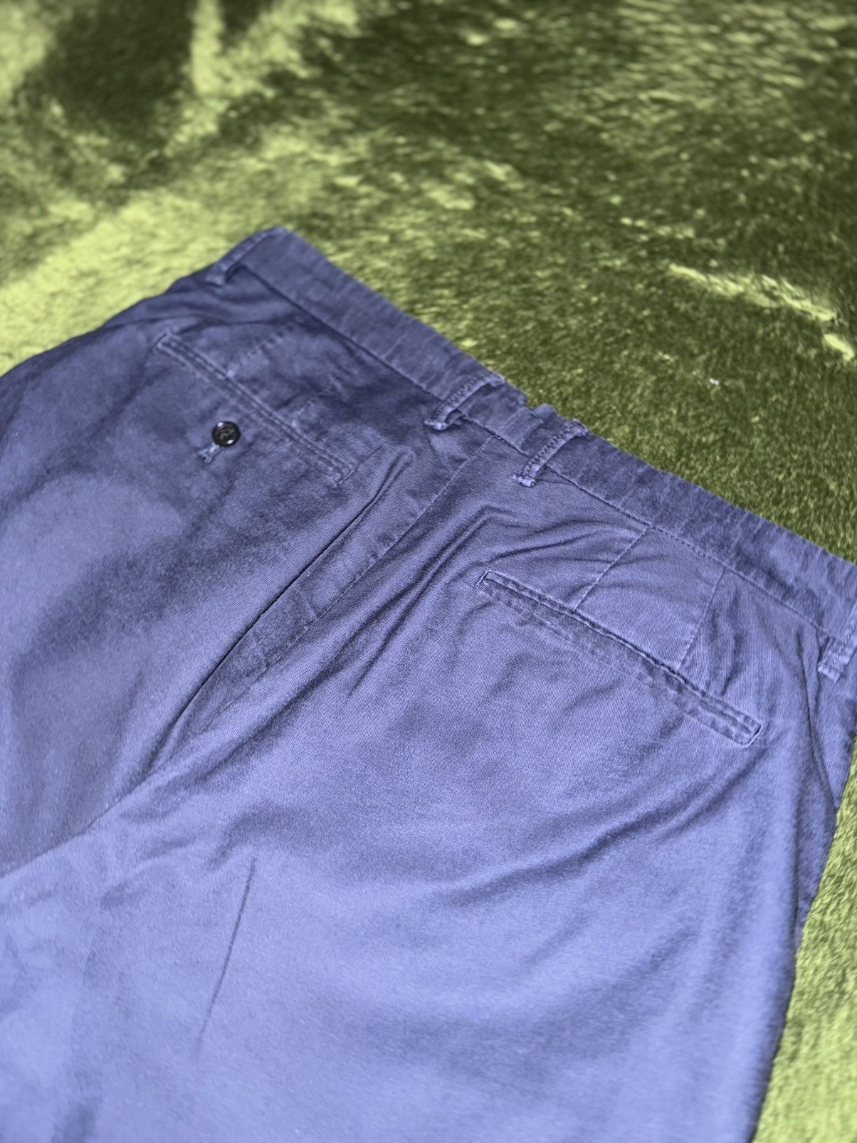 Beams Japan [M] Beams Japan Cotton Chino Half Shorts Navy Size US 32 / EU 48 - 8 Thumbnail