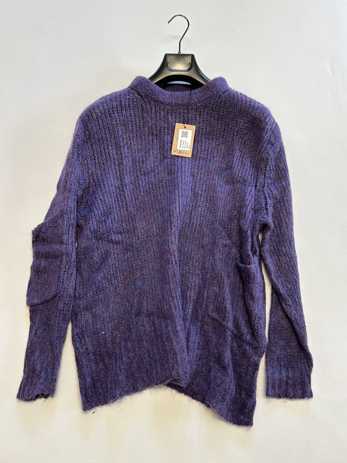 Acne Studios 2012 Oversized Mohair Knit Purple Size US S / EU 44-46 / 1 - 3 Thumbnail