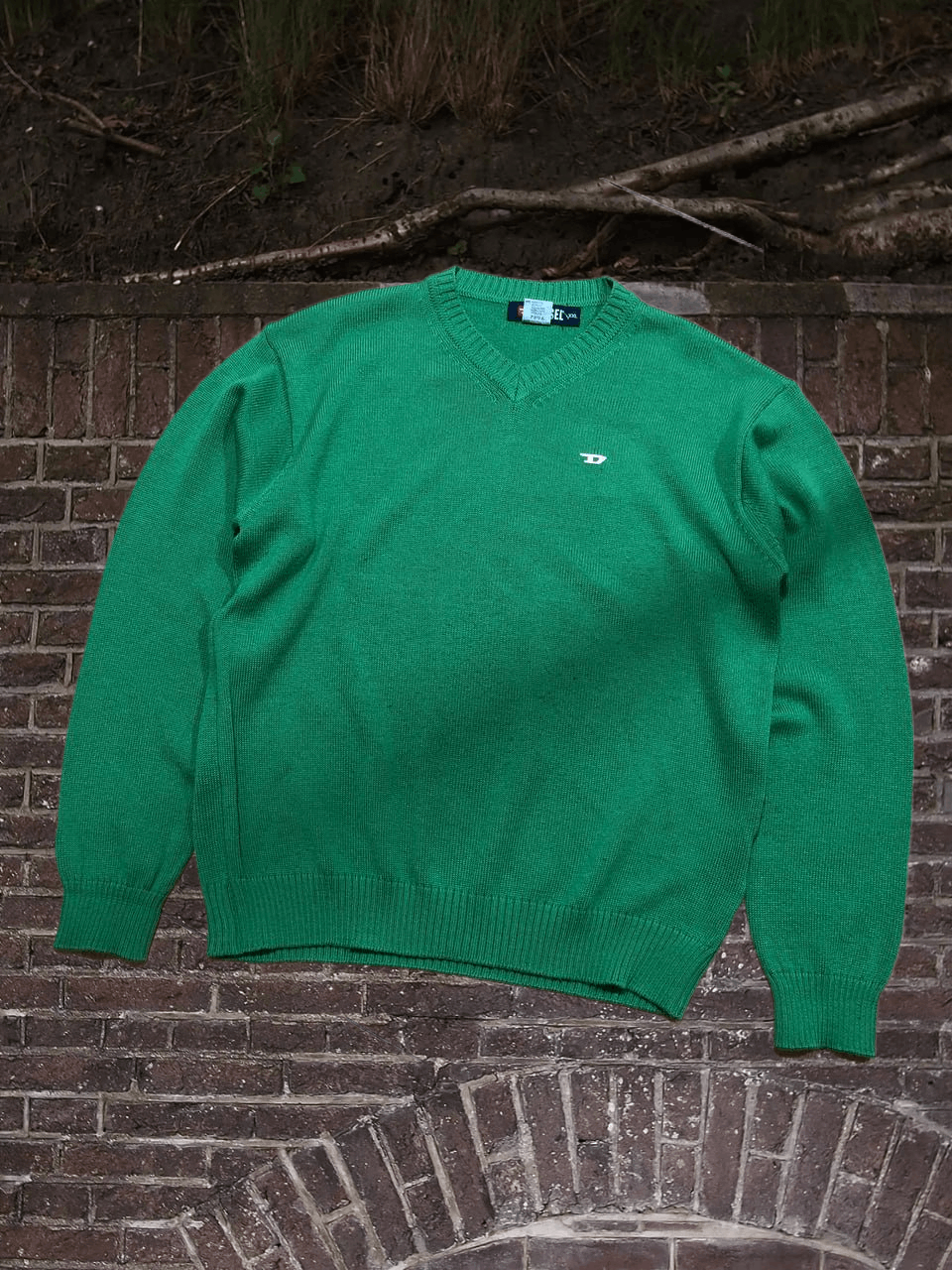 Diesel Vintage Diesel Knit Sweater Logo 90s Men streetwear Size US XXL / EU 58 / 5 - 1 Thumbnail